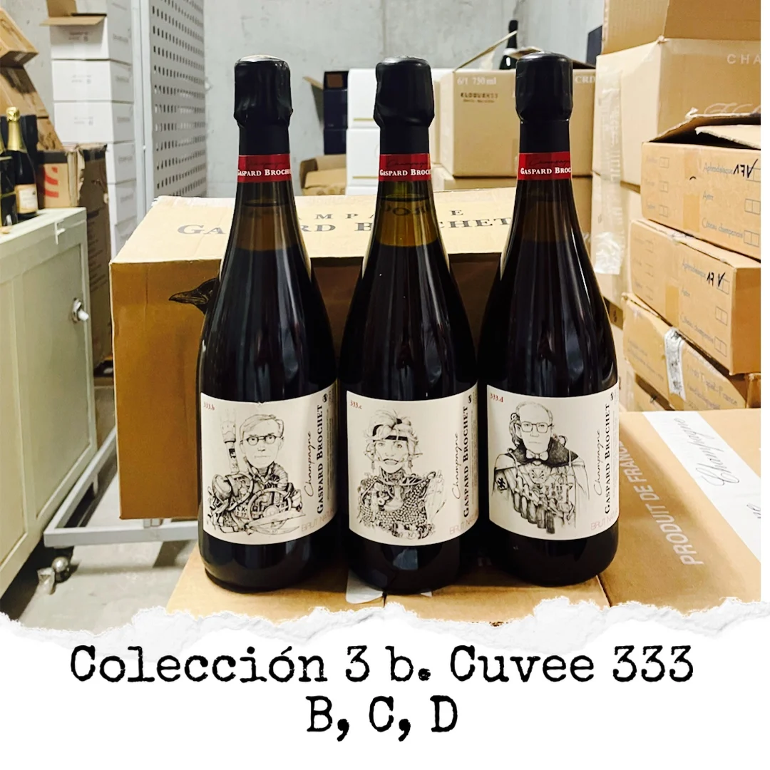 Colección Gaspard Brochet, Cuvee 333 B, C, D - Inauditas