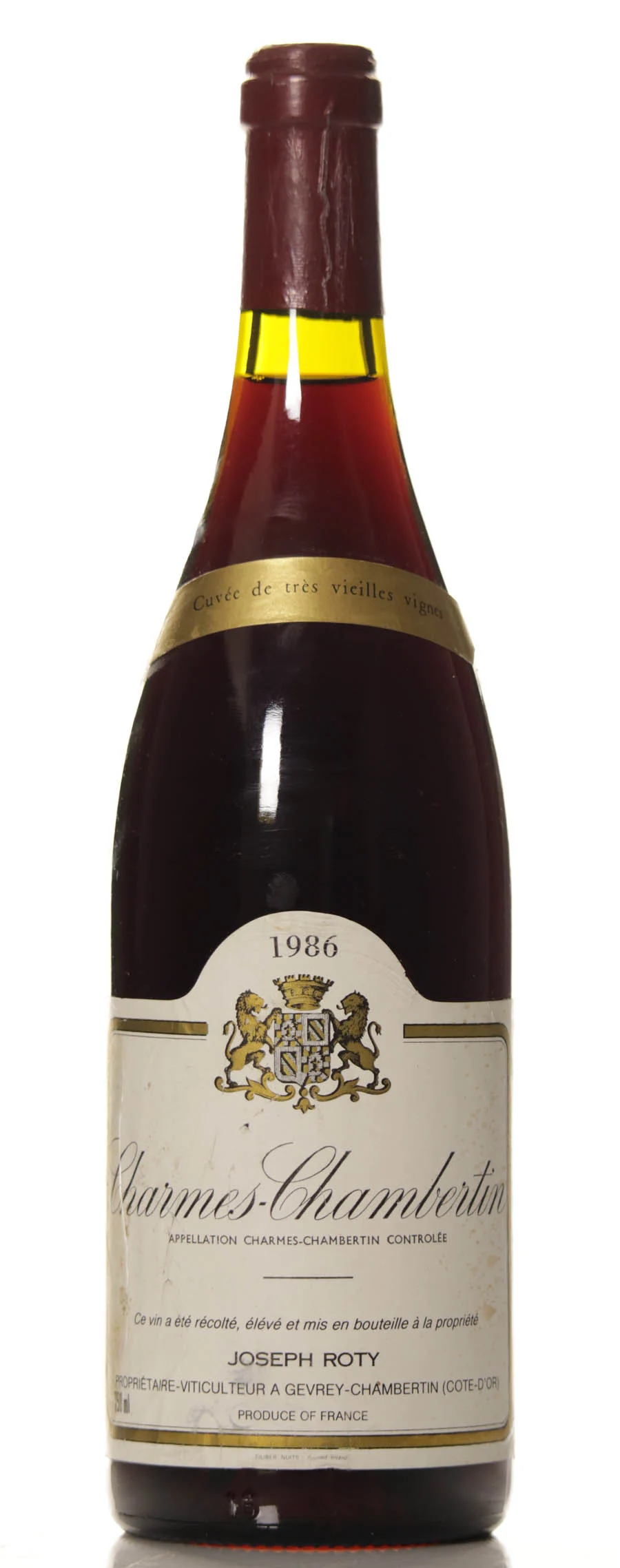 J. Roty Charmes Chambertin 1986 Tres Vielle Vignes - Vineut