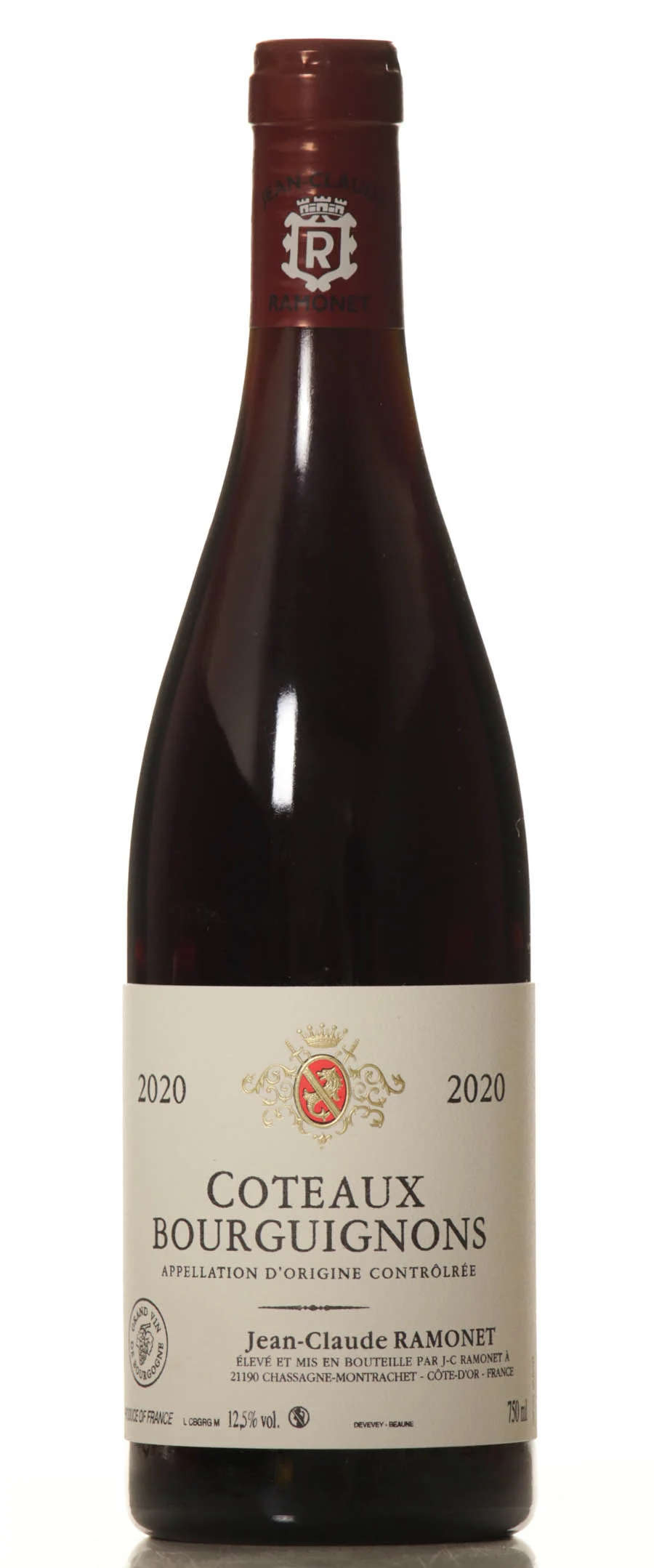 Ramonet Coteaux Bourguignon rouge 2020 - JC Ramonet