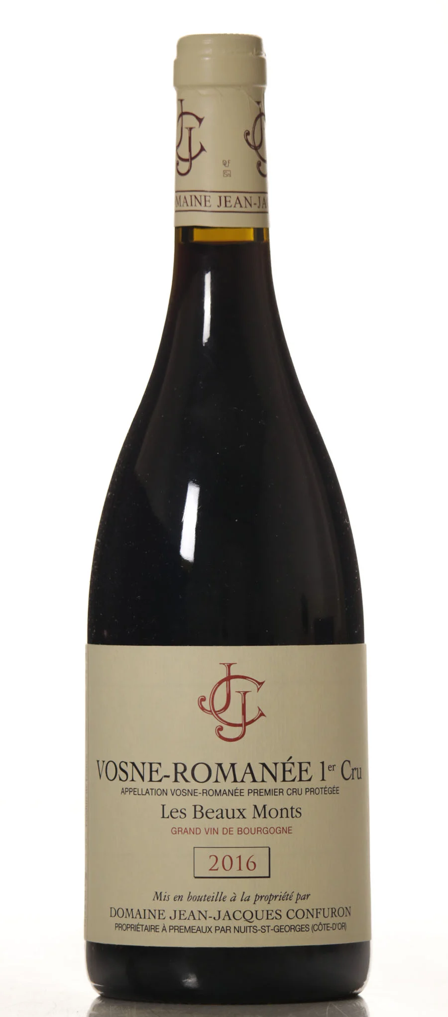 Les Beaux Monts 2016 JJ Confuron - Vineut