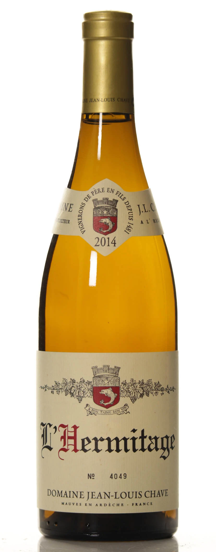 JL Chave Hermitage blanc 2014 - Vineut