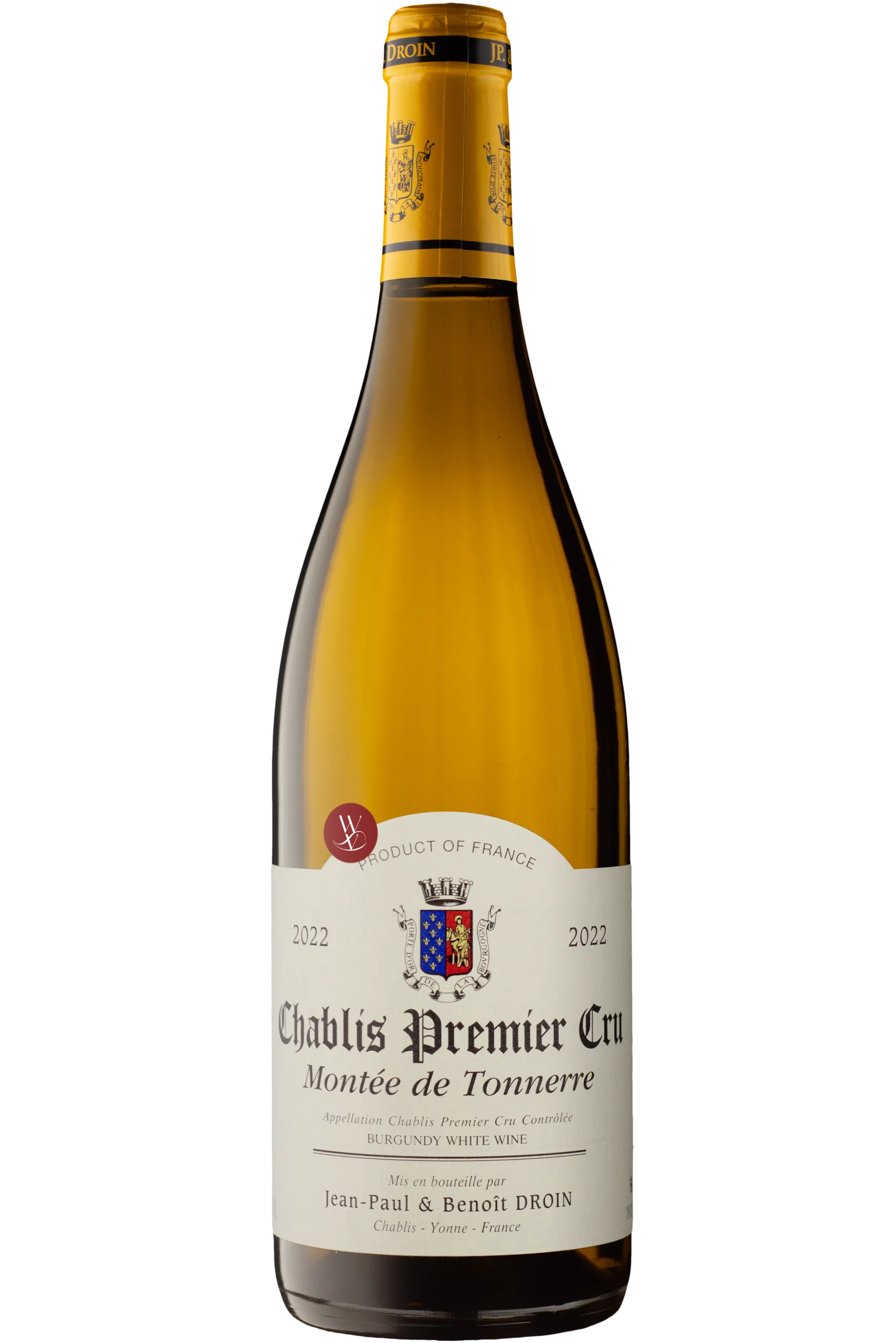 Jean Paul & Benoit Droin Chablis 1er Cru Montée de Tonnerre Blanc 2022