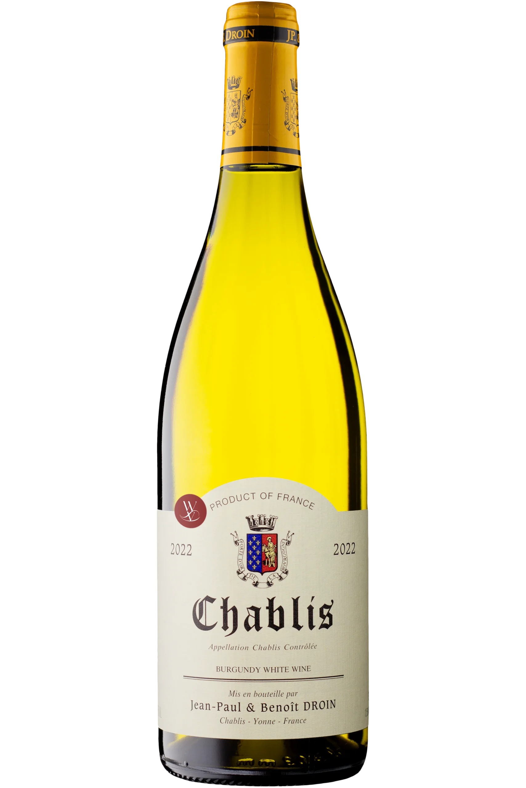 Jean Paul & Benoît Droin Chablis Branco 2022 - Jean Paul & Benoit Droin
