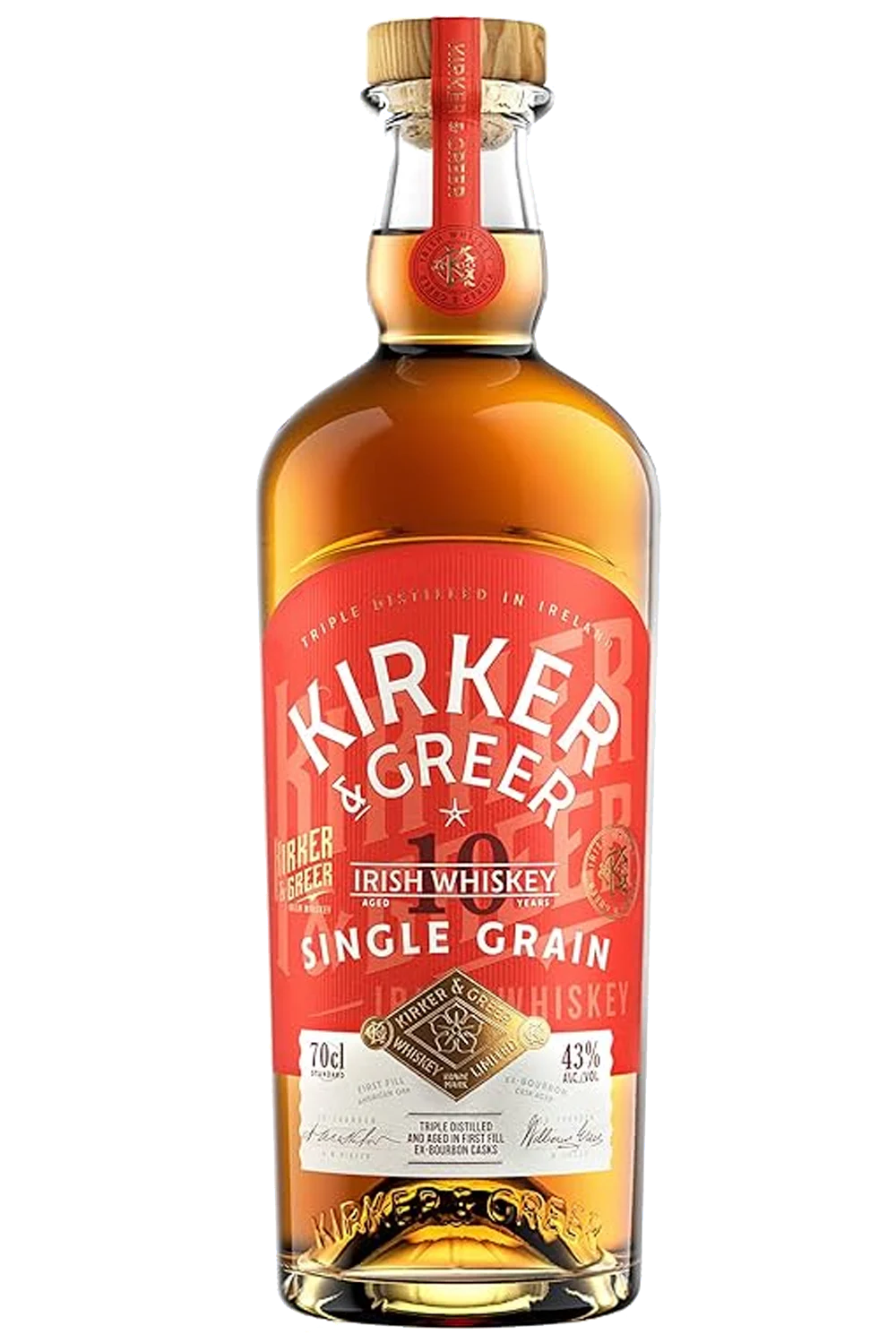 Kirker & Greer Single Grain 10 Anos
