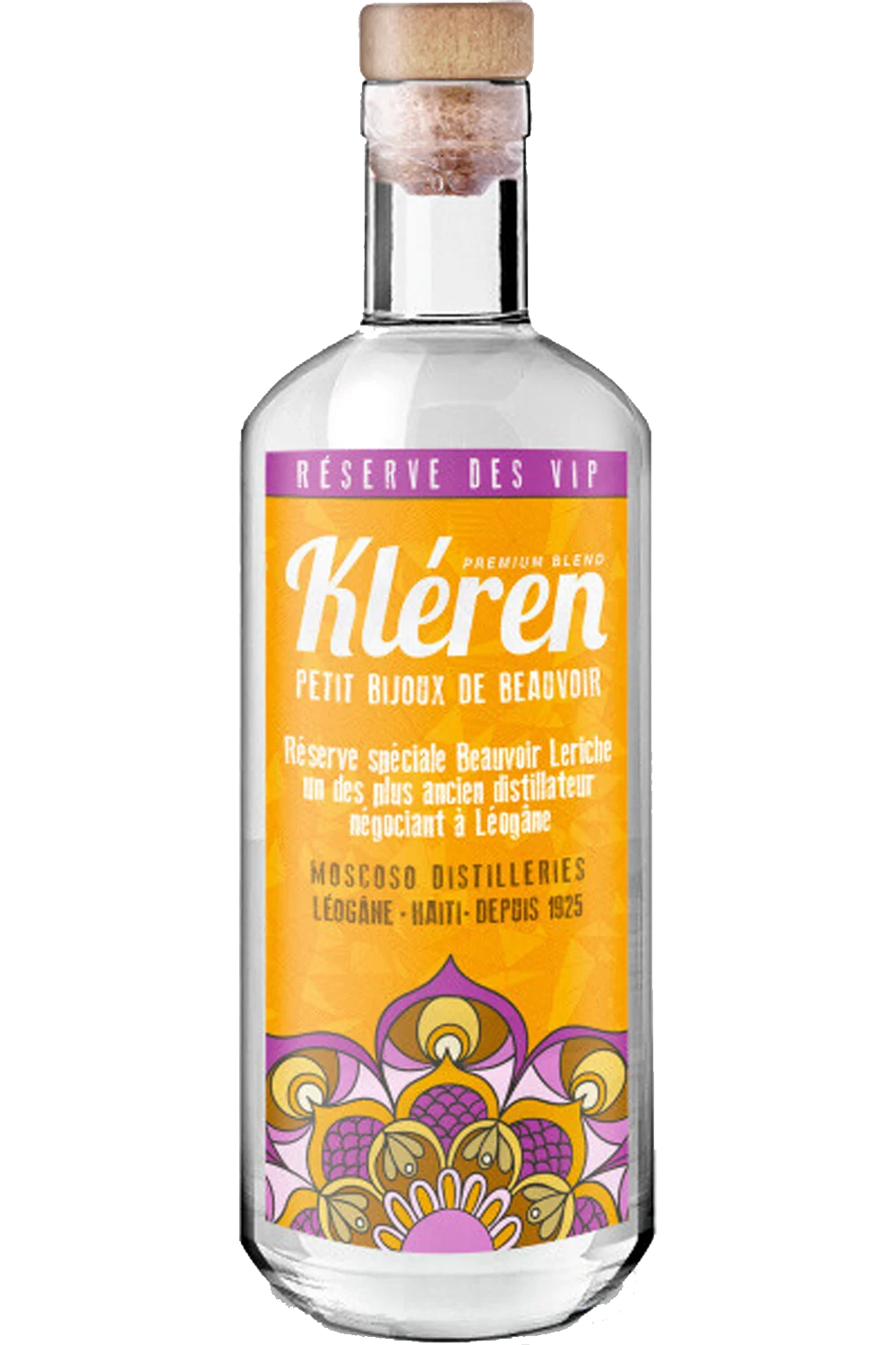 Kleren Reserve der VIP Beauvoir Leriche - Moscoso Distillers
