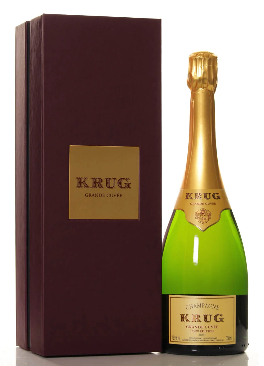 Krug Grande Cuvee ED 173 in Giftbox