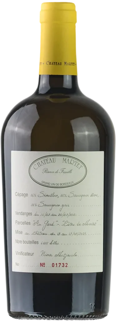 Château Martet Blanc 2019 - Cavissima