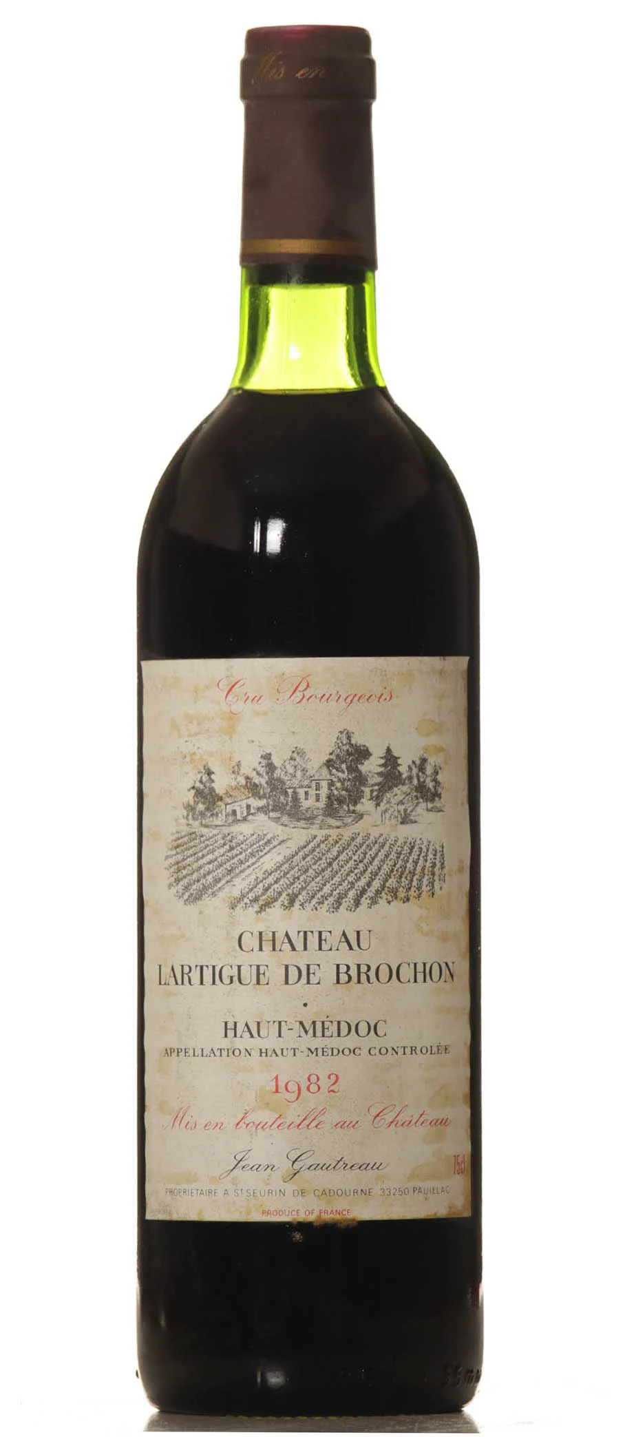 Lartigue De Brochon 1982 - Vineut