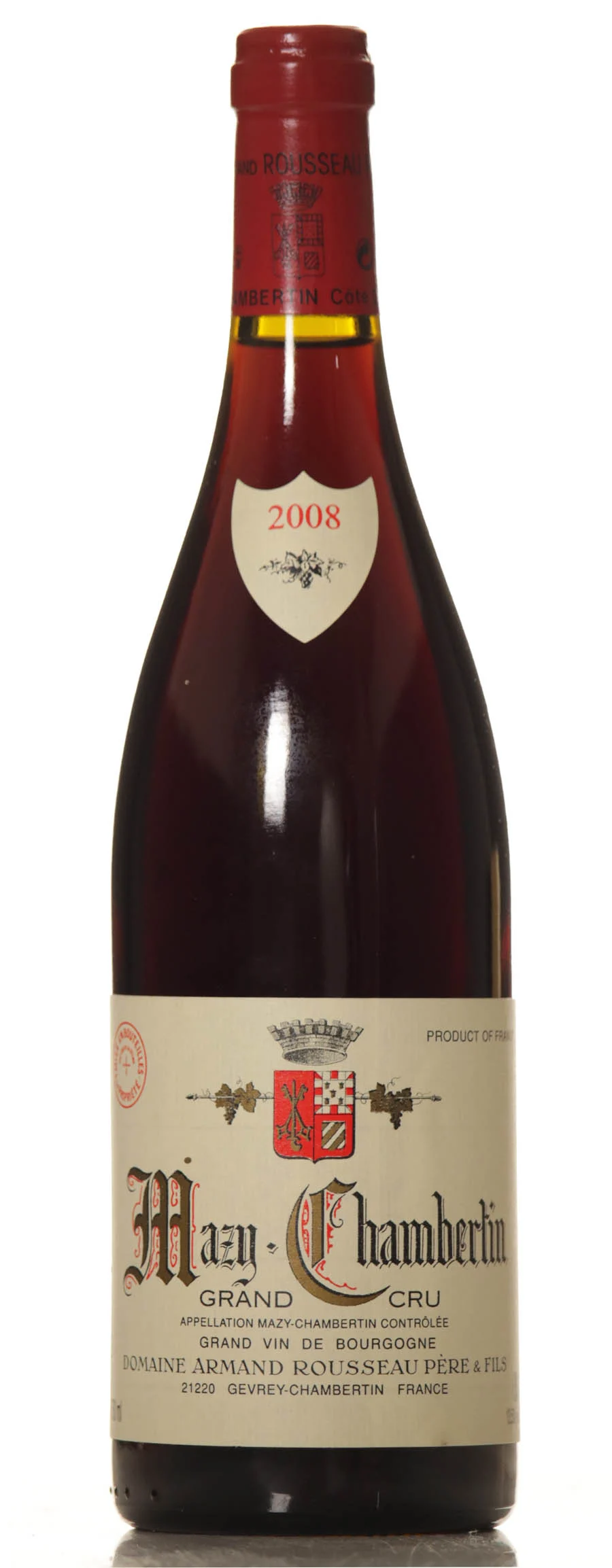 Mazy Chambertin 2008 Armand Rousseau - Vineut