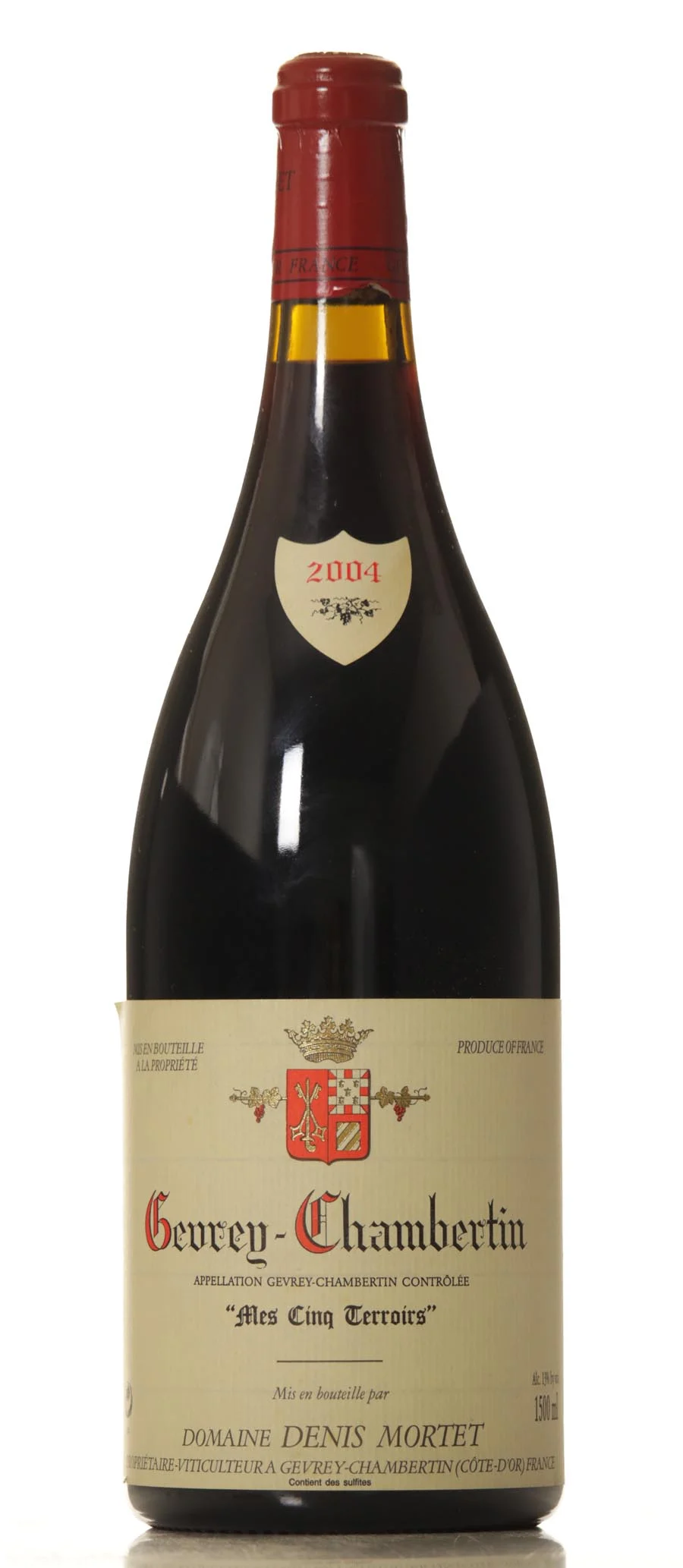 Mes Cinq Terroirs 2004 Magnum Denis Mortet Gevrey Chambertin - Vineut