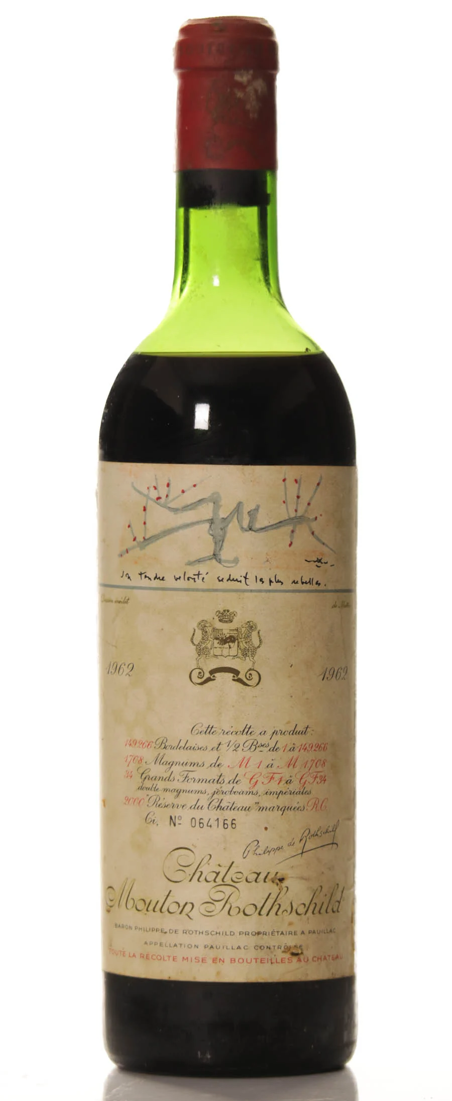 Mouton Rothschild 1962
