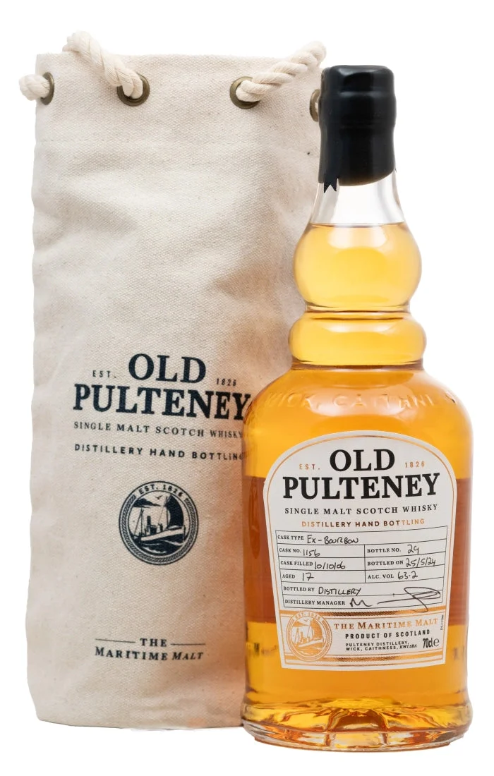 Old Pulteney Hand Filled Ex-Bourbon 2006 Cask #1156 Single Malt Scotch Whisky | 700ML