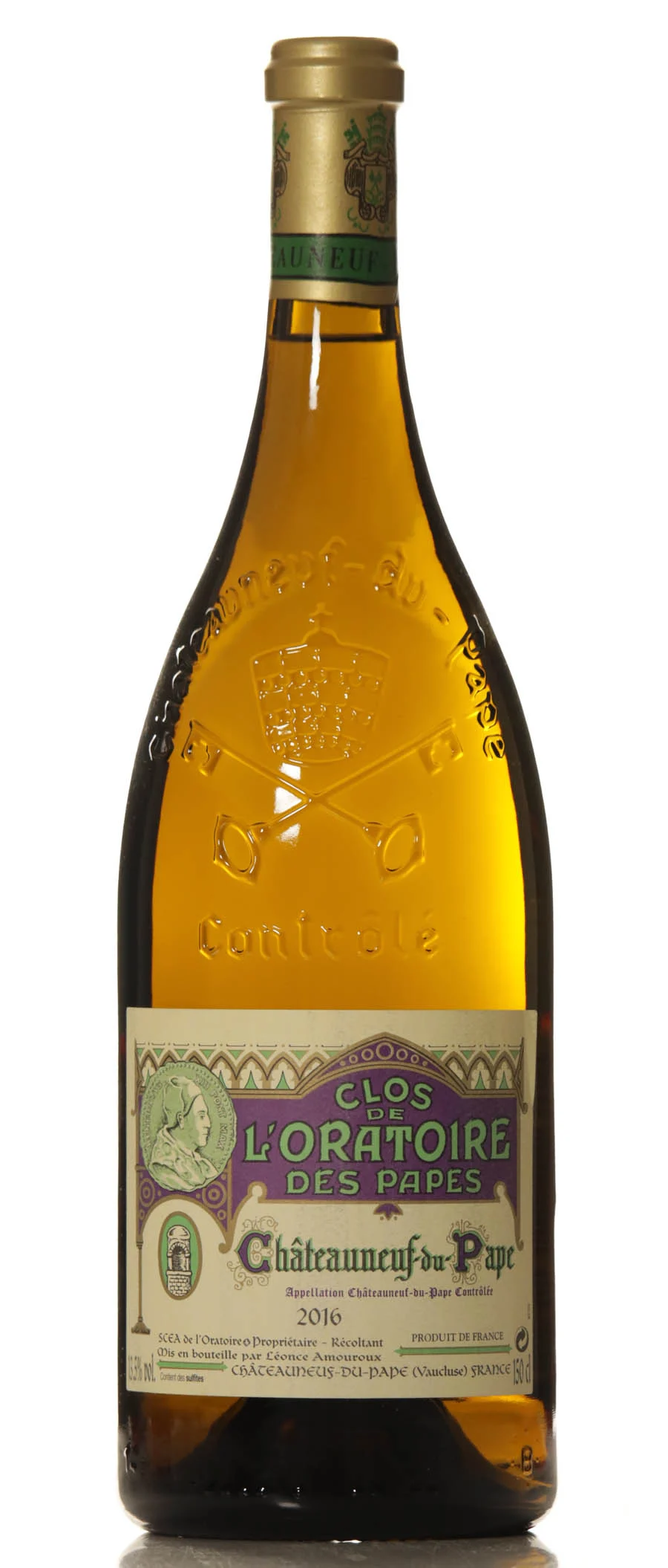 Ogier Clos de l’Oratoire des Papes blanc 2016 Magnum - Vineut