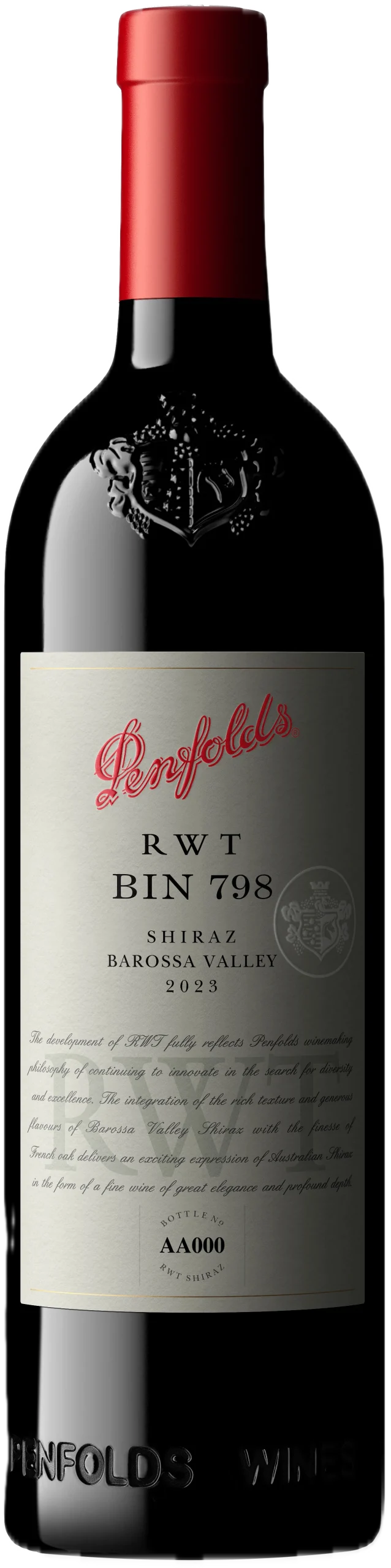 Penfolds - Bin 798 RWT Shiraz 2023 - Barossa Valley