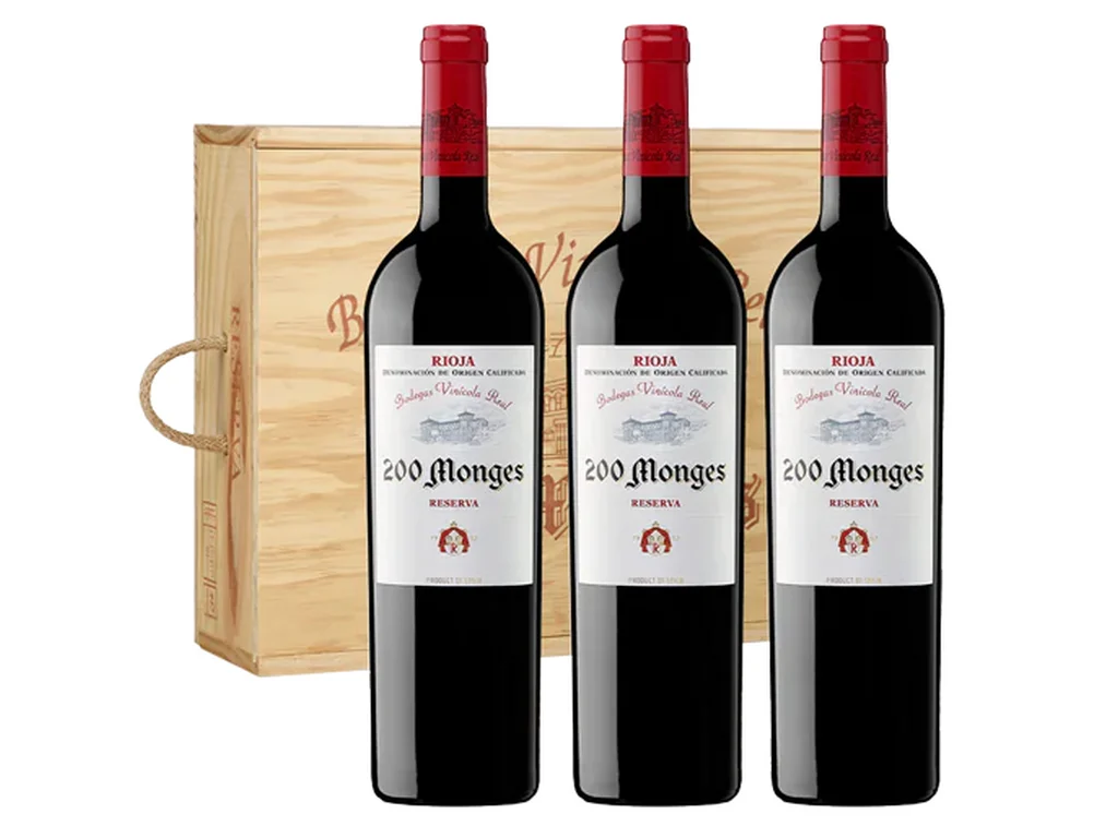 200 Monges Estuche 3 botellas 2014 - VINICOLA REAL 200 MONGES