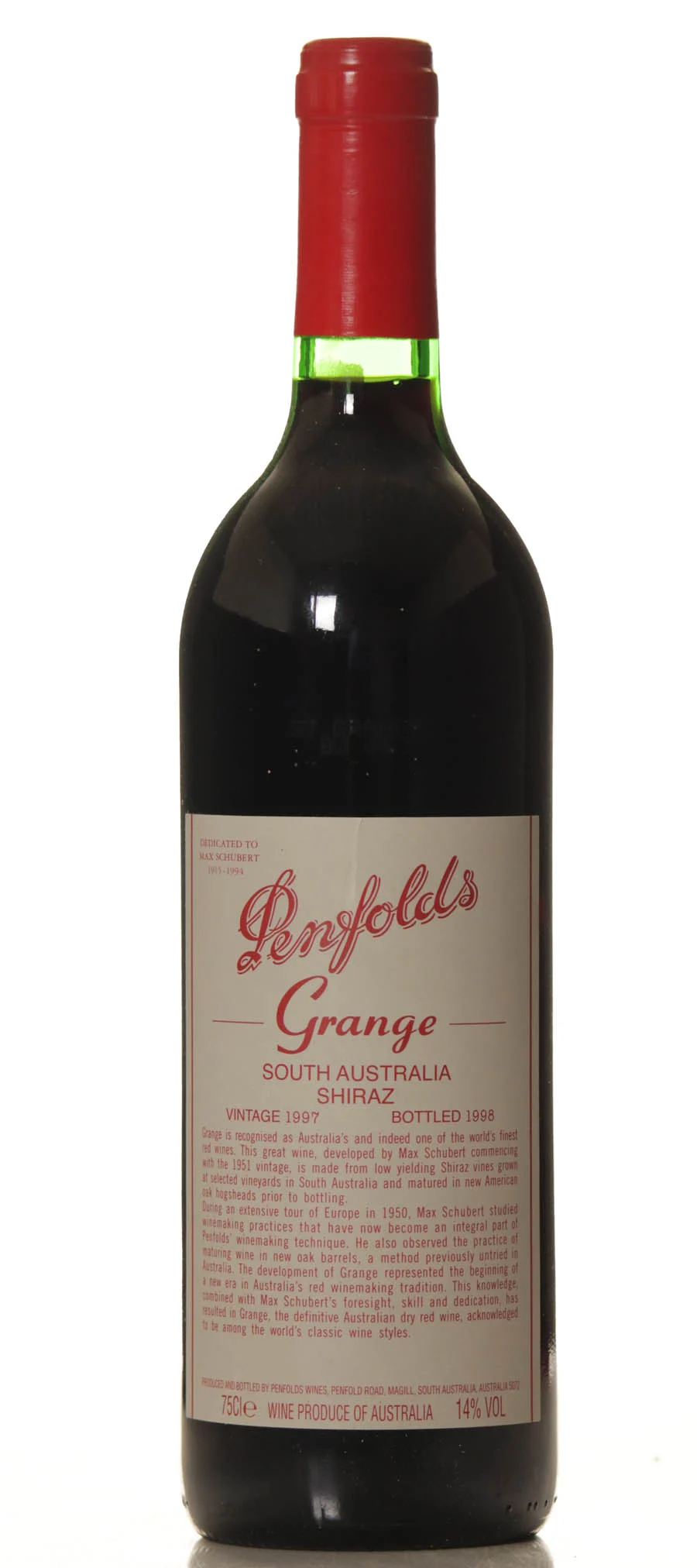 Penfolds Grange 1997 Bin 95 - Vineut
