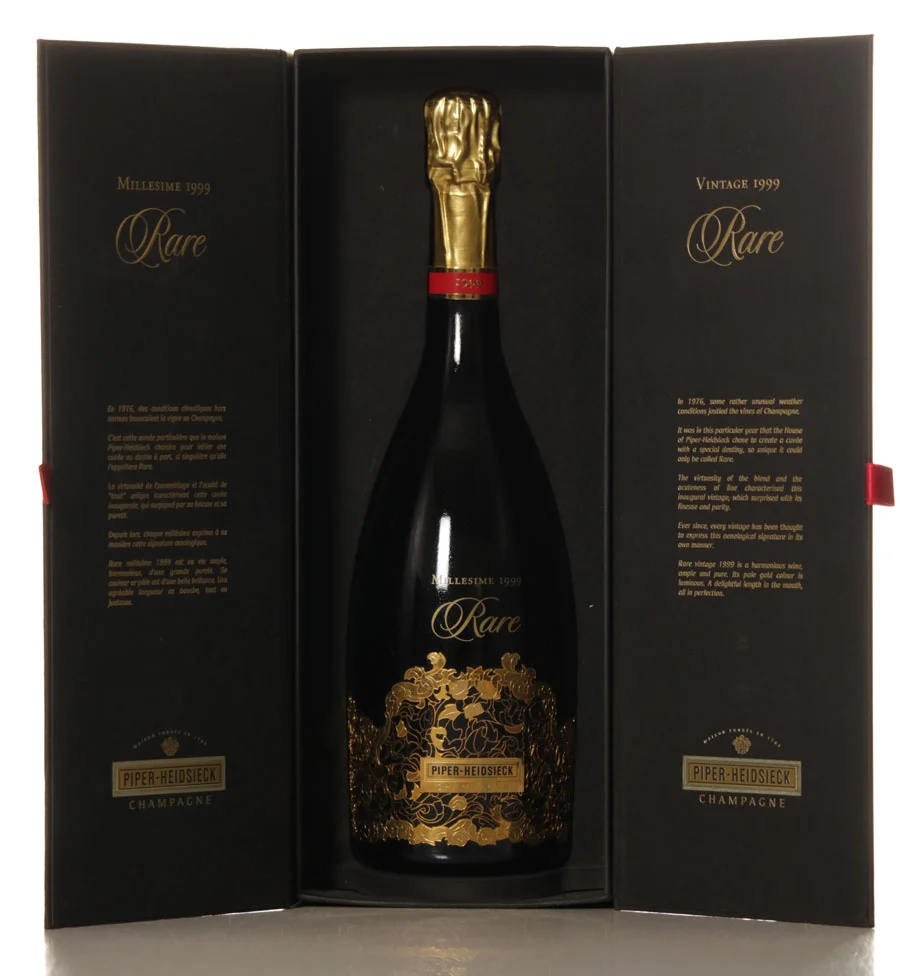 Piper Heidsieck Cuvee Rare 1999 in Giftbox