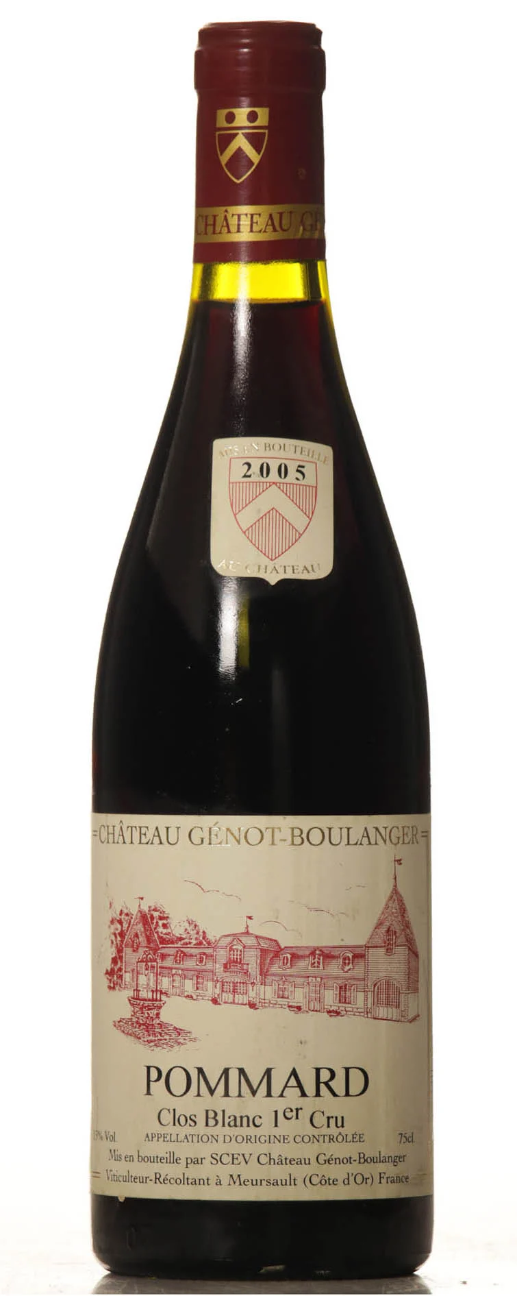 Pommard Clos Blanc 2005 Genot Boulanger - Vineut