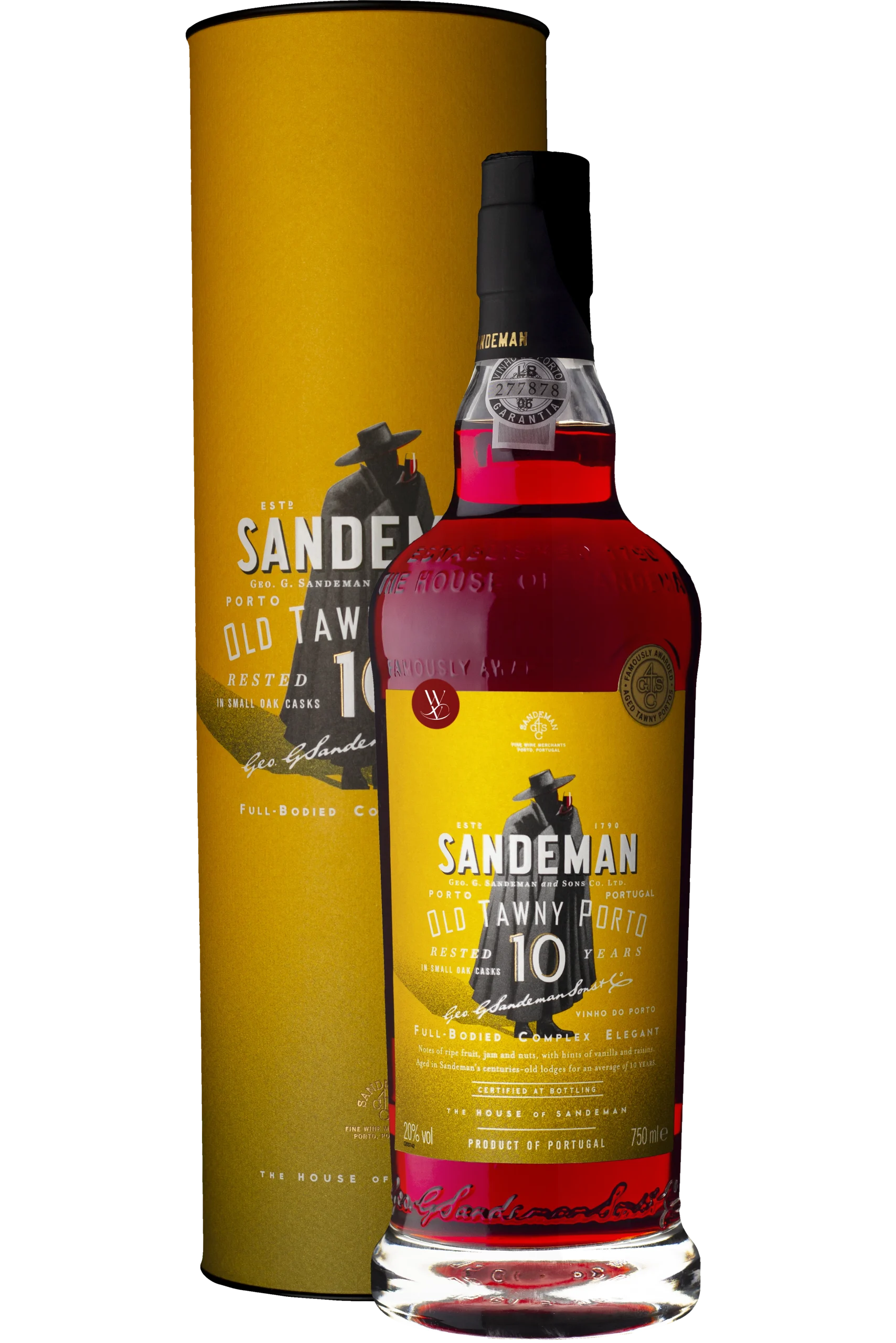 Port Sandeman 10 Jahre