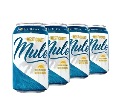 R6 Distillery West Coast Mule | (4)*355ML - Ready To Drink