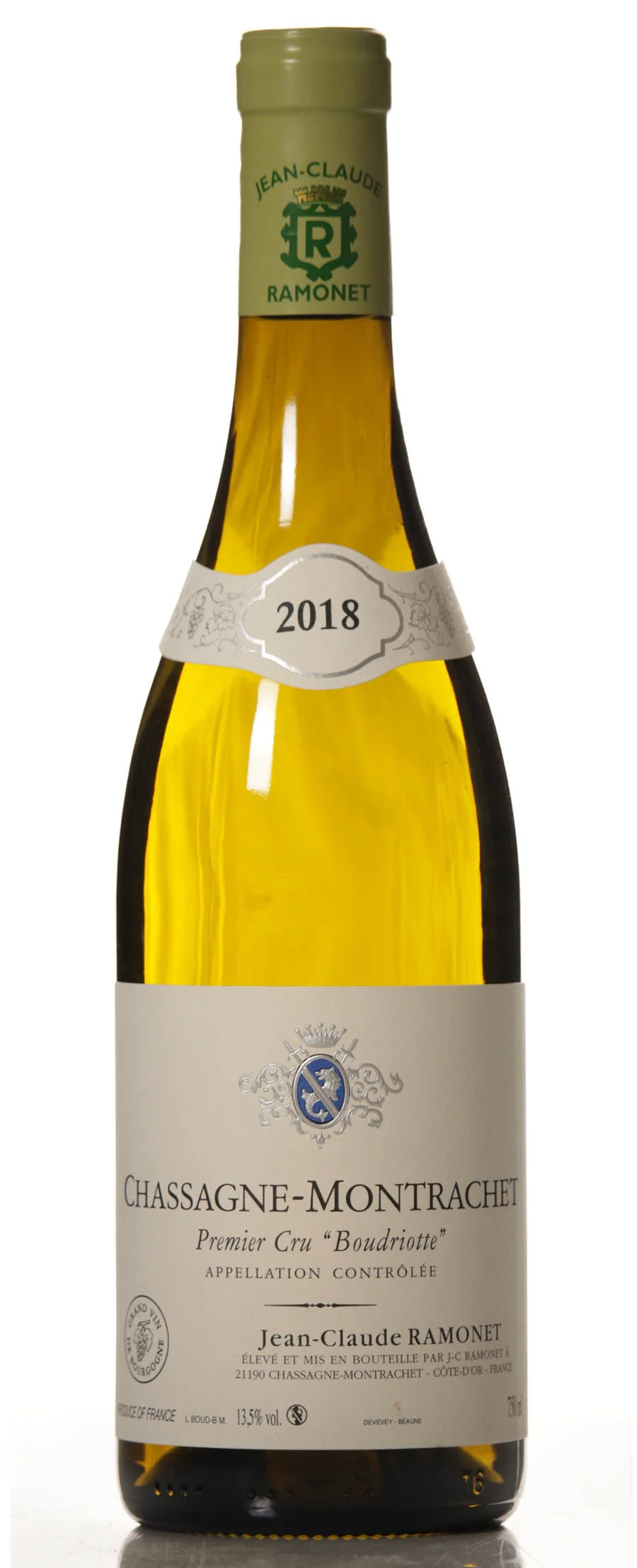 Ramonet Boudriotte 2018 Chassagne Montrachet 1-er Cru