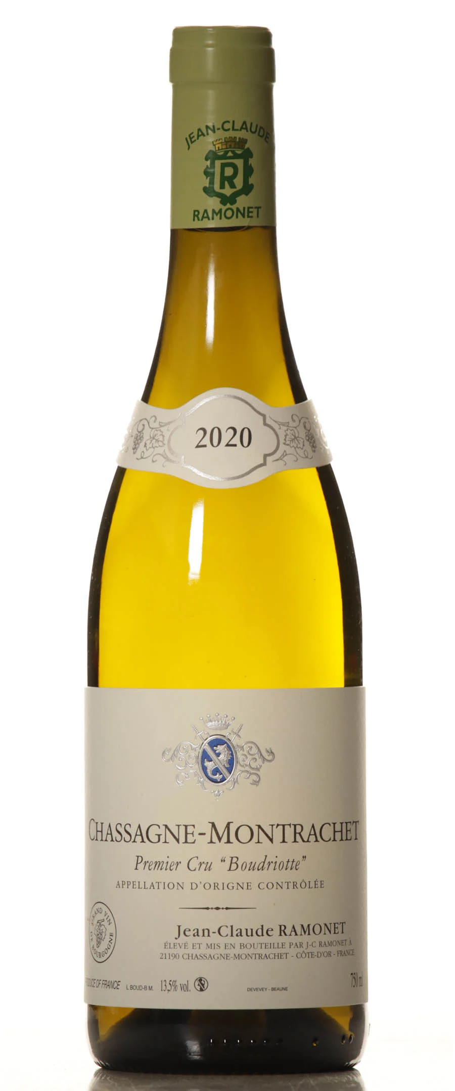 Ramonet Chassagne Montrachet Boudriotte blanc 2020 - JJ Confuron