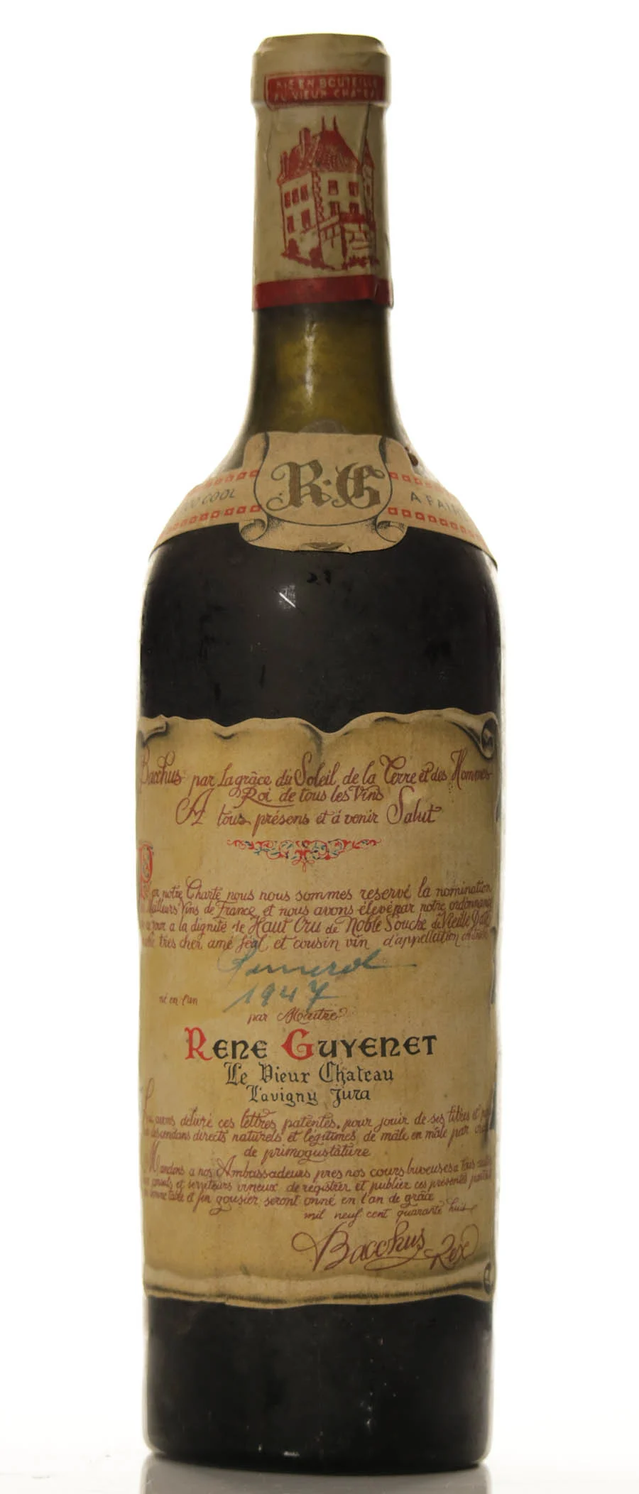 Rene Guyenet Jura Le Vieux Château Lavigny 1947 - Vineut