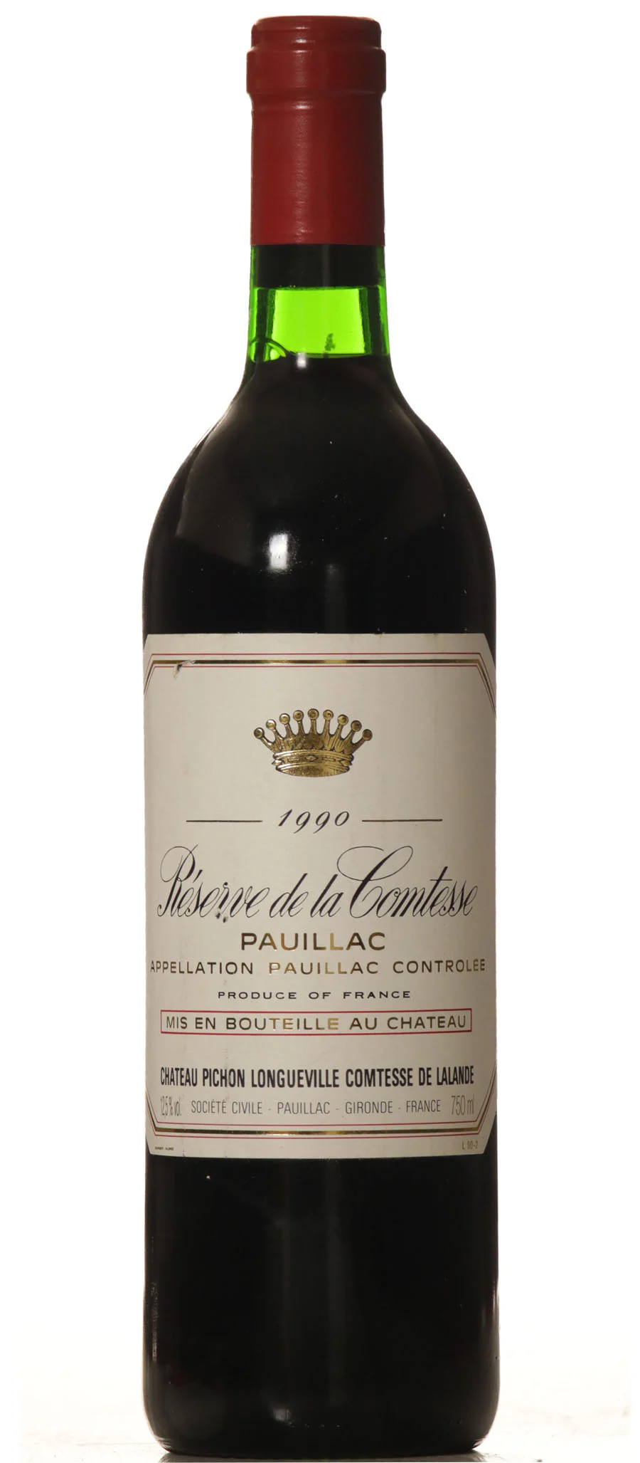 Reserve de la Comtesse de Lalande 1990 - Vineut