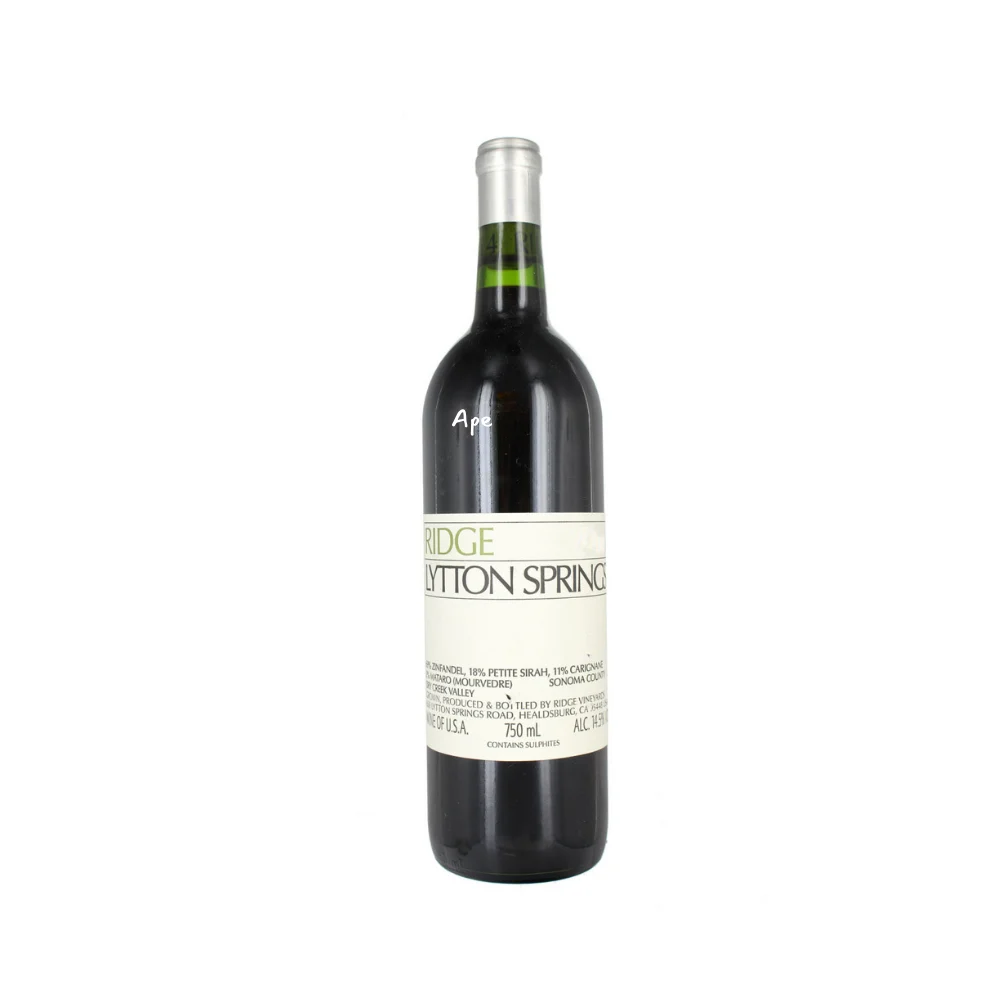 Ridge Lytton Springs 1993 Ridge Vineyards EA CA - Selecciones
