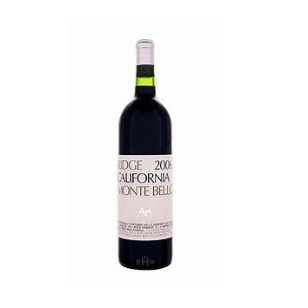 Ridge Monte Bello 2006 Ridge Vineyards - Selecciones