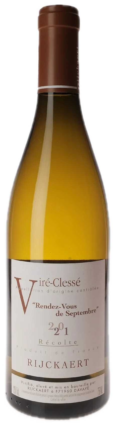 Domaine Rijckaert - Viré-Clessé Rendez-Vous de Septembre 2021