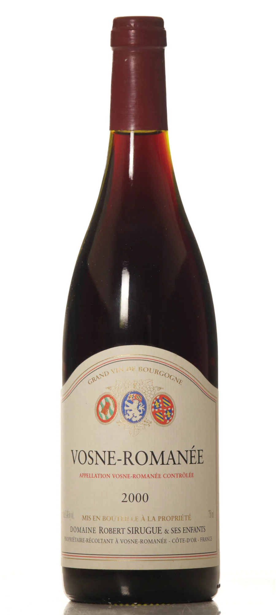 Robert Sirugue Vosne Romanee 2000 - Vineut
