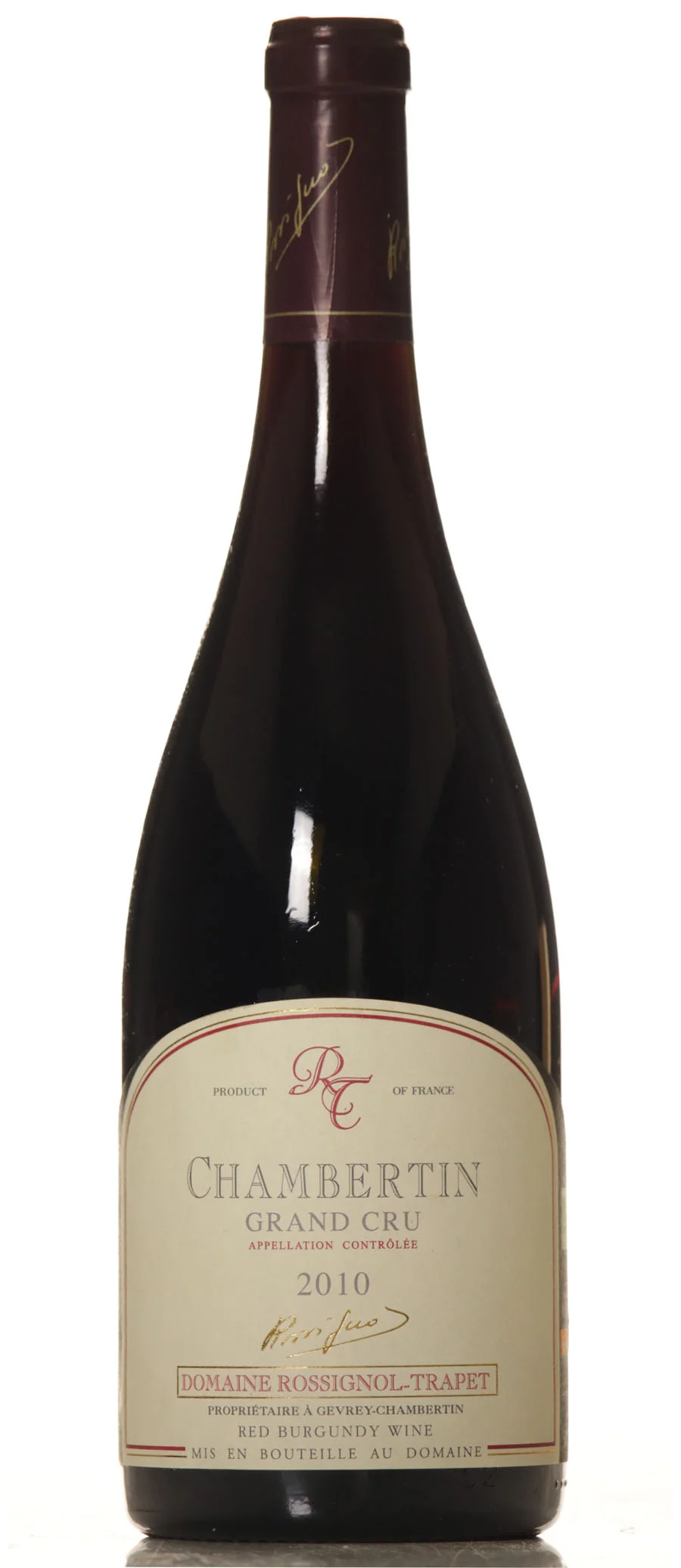 Rossignol Trapet Chambertin 2010 - Vineut