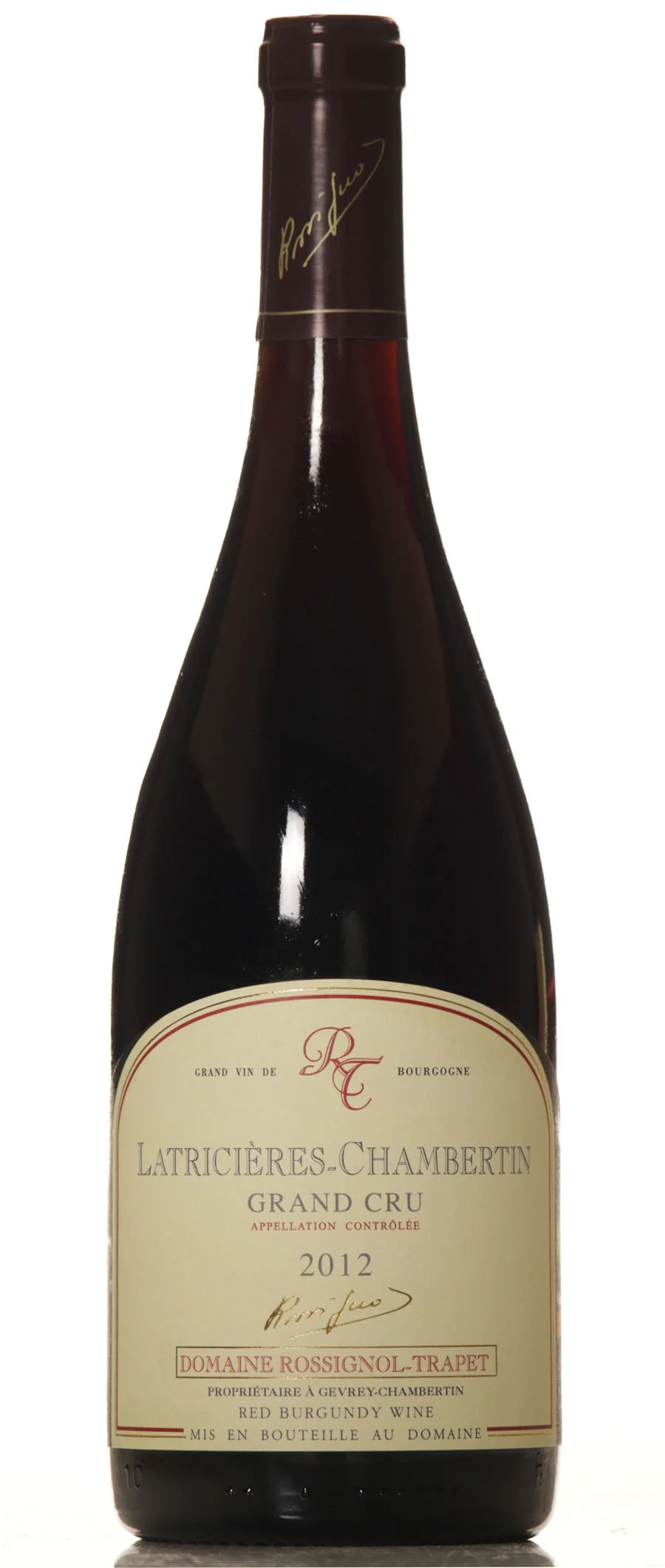 Rossignol-Trapet Latricieres Chambertin 2012