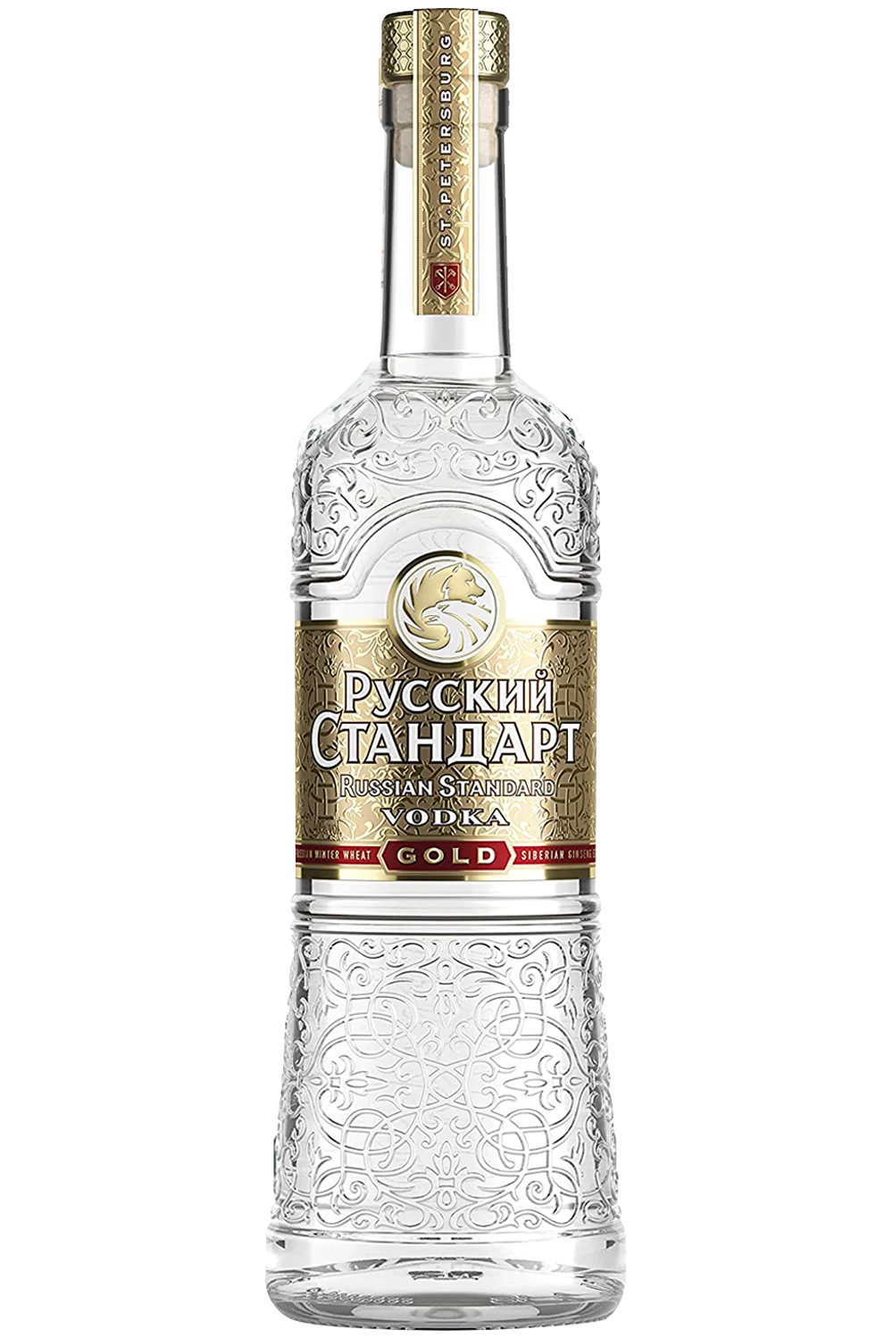Russian Standard Gold DF Etiqueta 1L