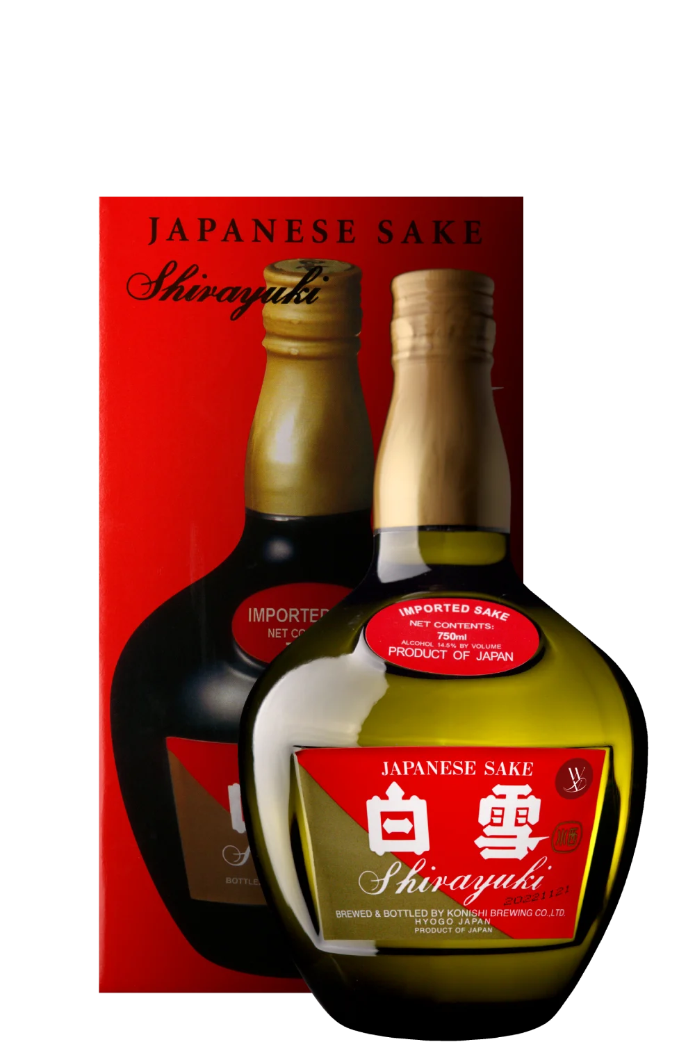 Sake Shirayuki - Konishi Brewing Company