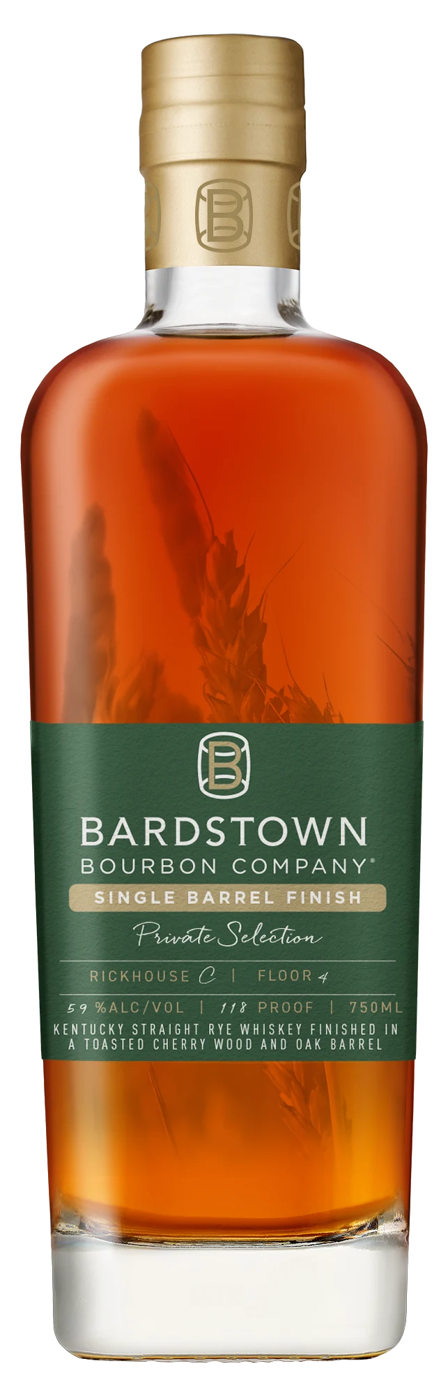 Bardstown Bourbon Single Barrel Private Selection Kentucky Straight Rye Whiskey