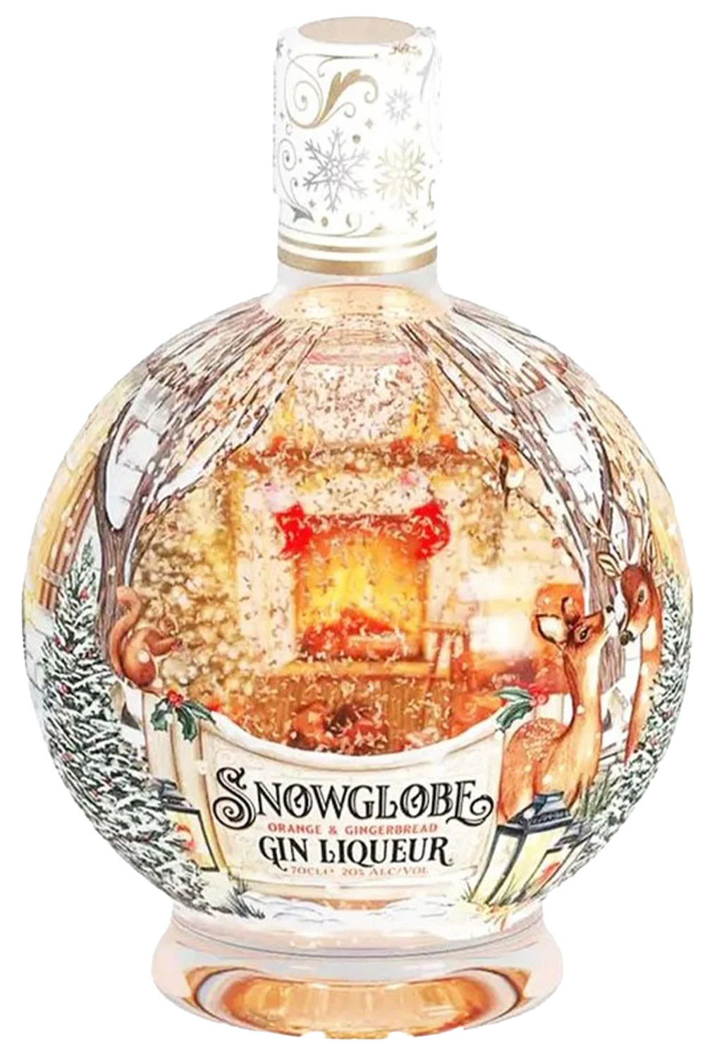 Nieve en Globo Naranja y Pan de Jengibre - Snow Globe Gin