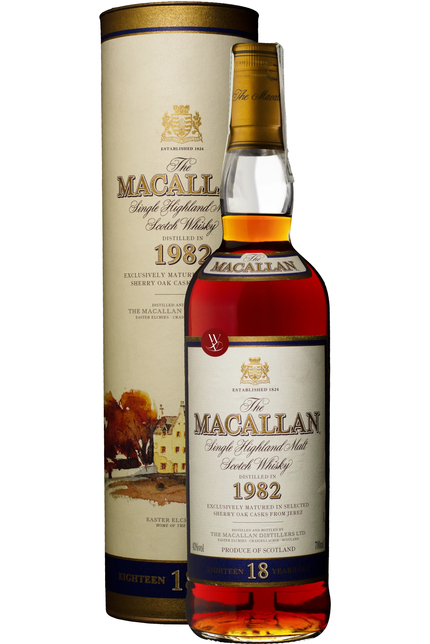 The Macallan 1982 Sherry Oak Cask 18 ans - The Macallan Distillers