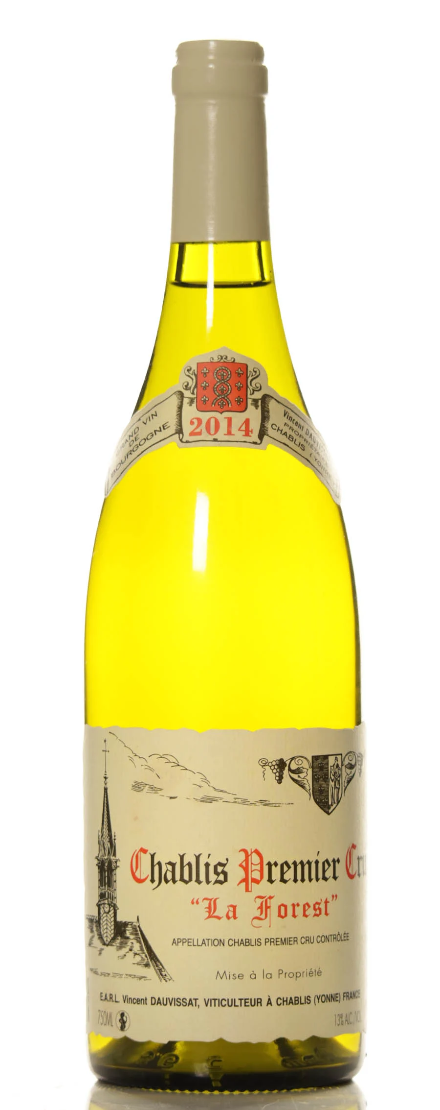 Vincent Dauvissat La Forest 2014 - Vineut