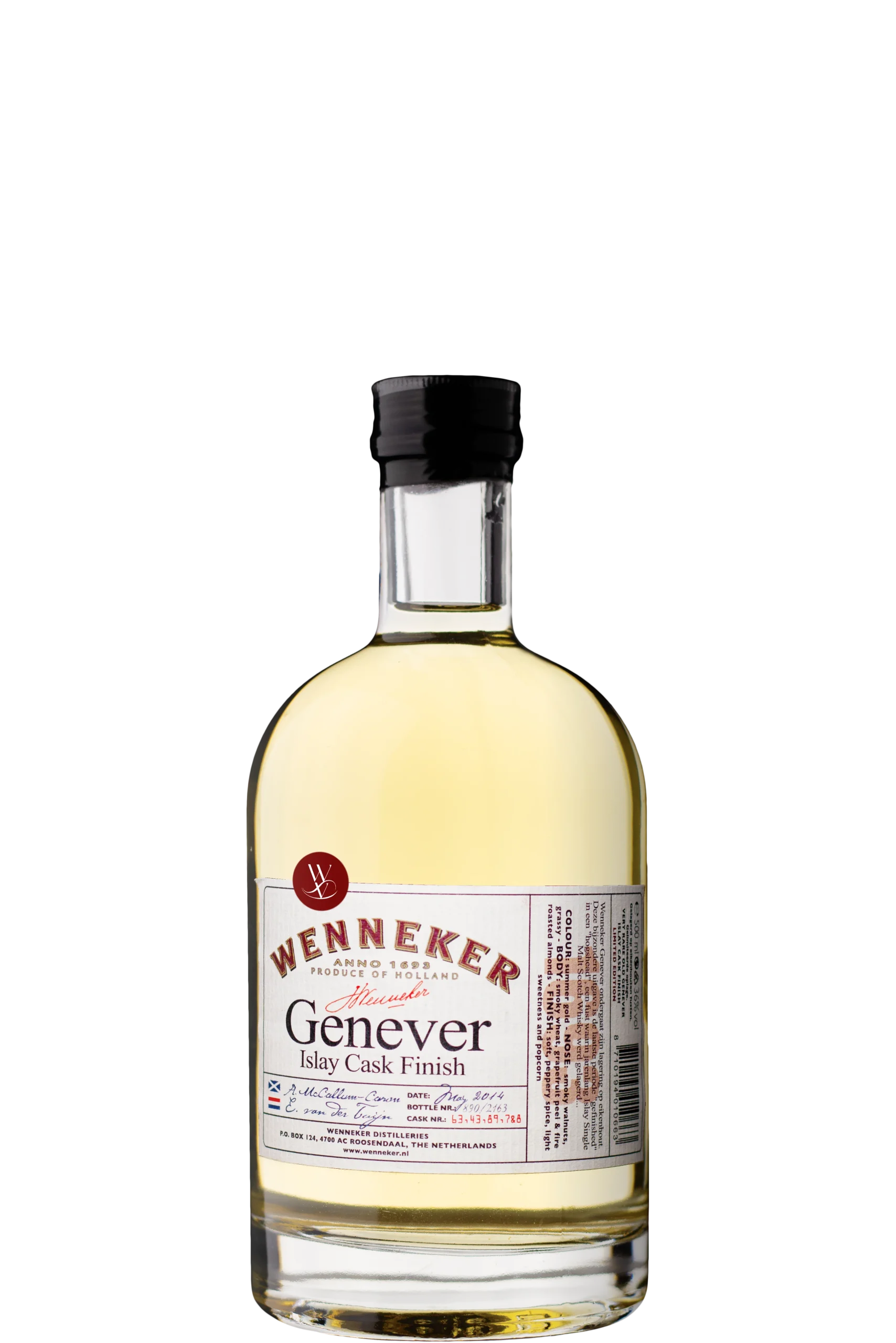 Acabado en barrica Wenneker Old Islay