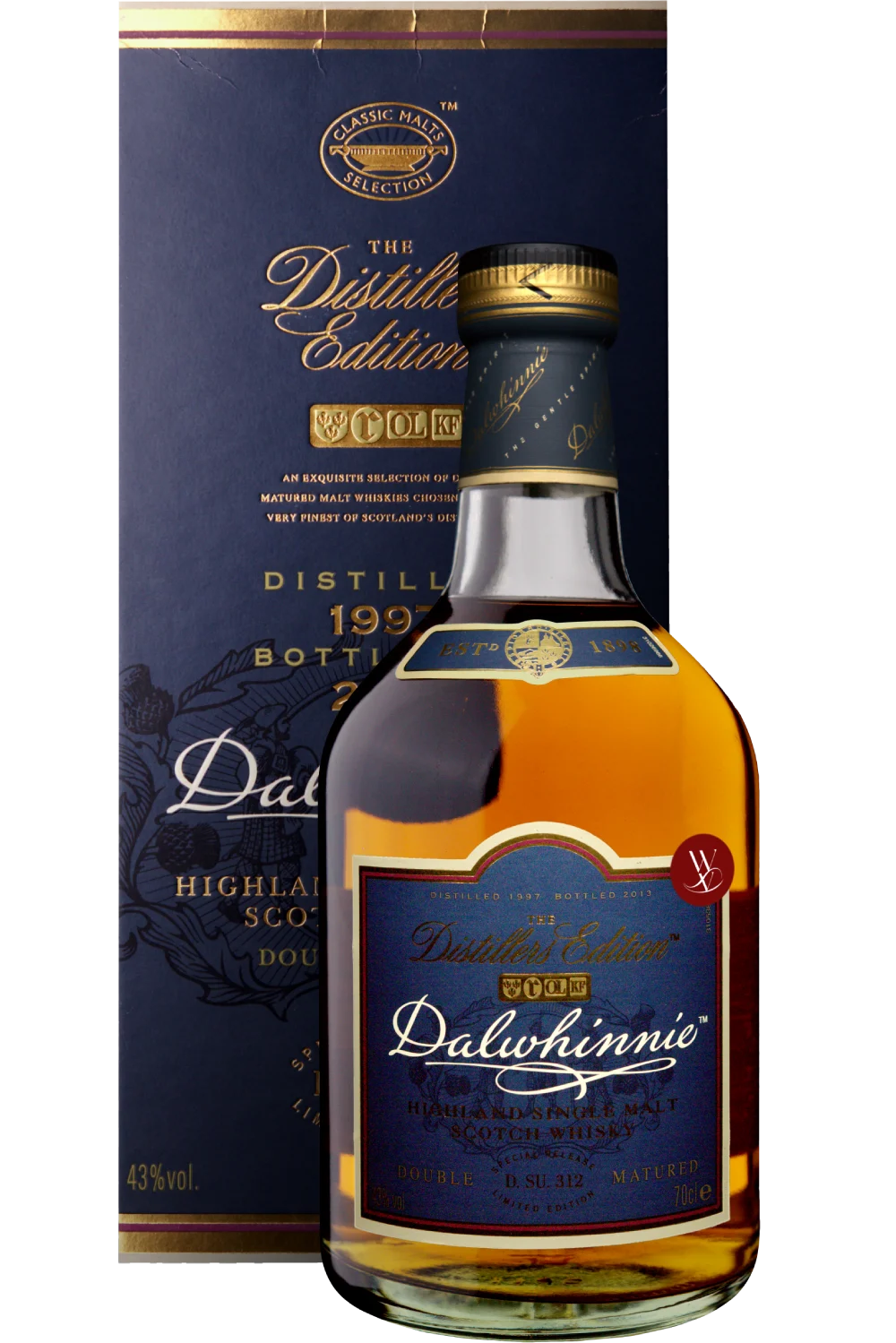 Whisky Dalwhinnie Distillers Edition 1997 - Diageo Brands