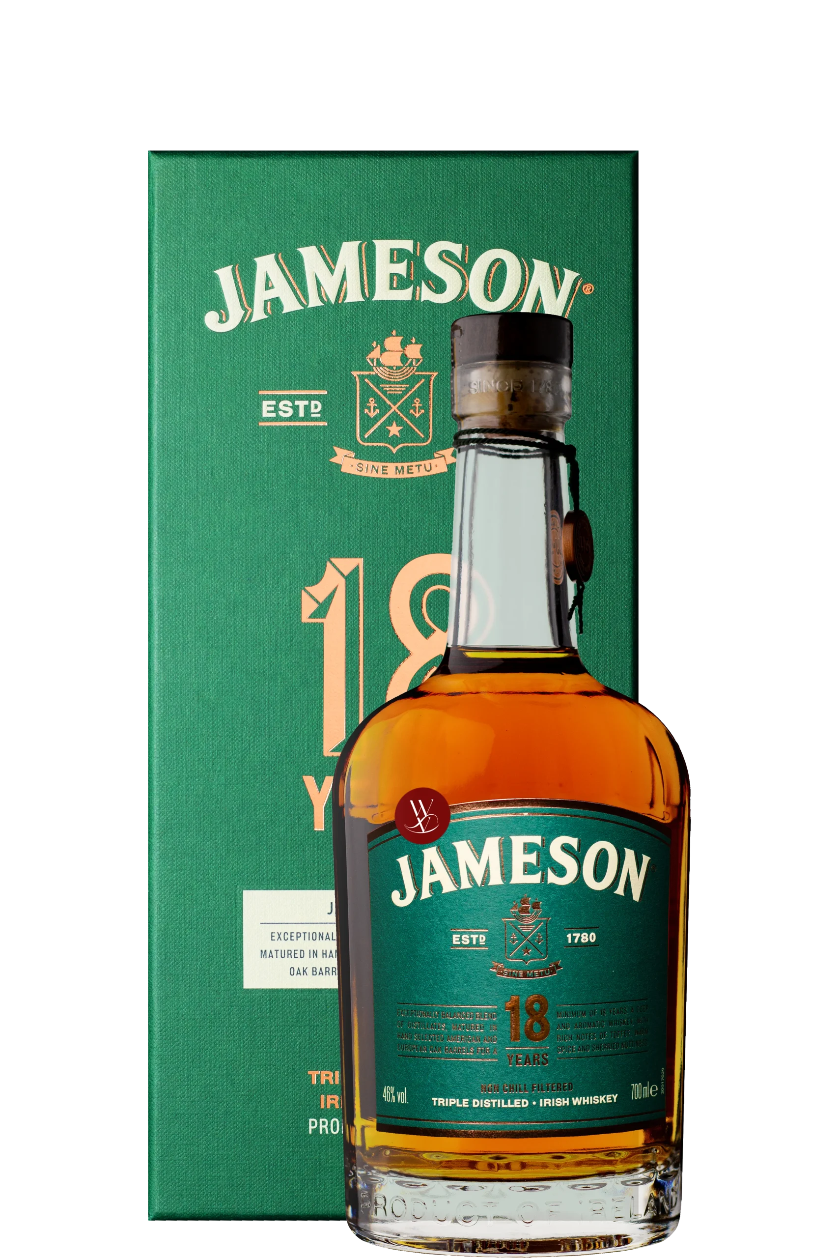 Whisky Jameson 18 Años