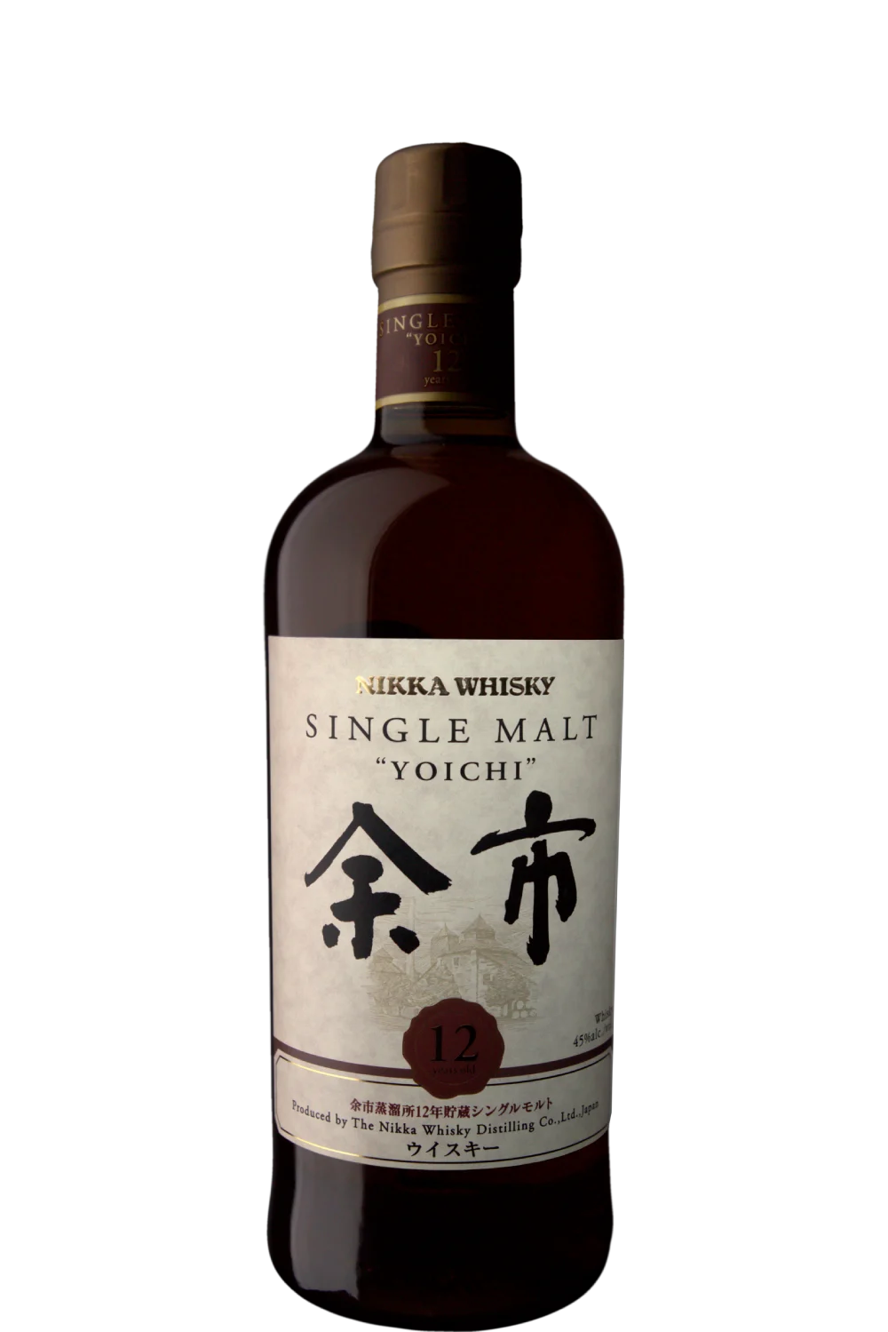 Whisky Nikka Single Malt "Yoichi" 12 Años - The Nikka Whisky Distilling CO