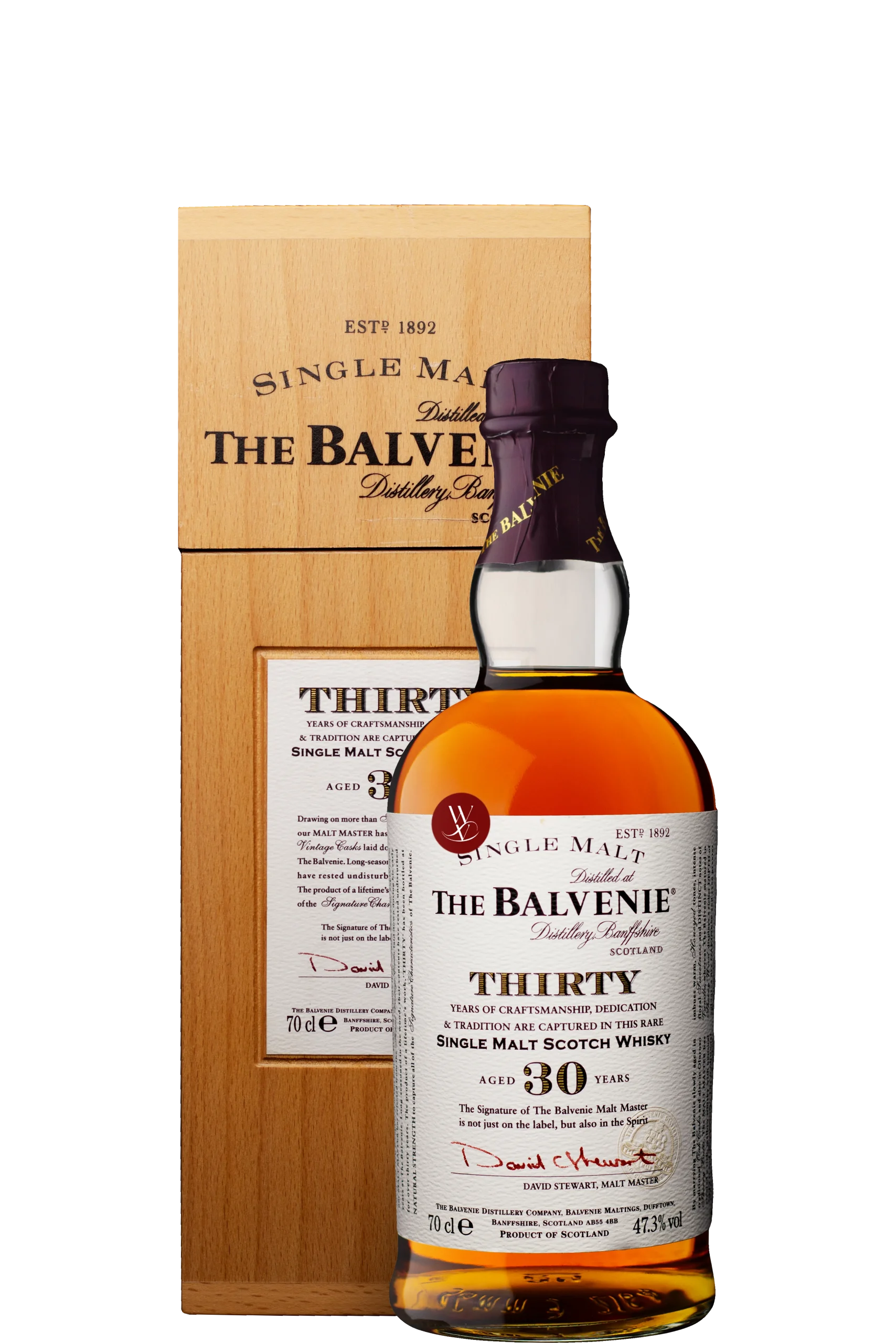 Whisky The Balvenie 30 Años - The Balvenie Distillery