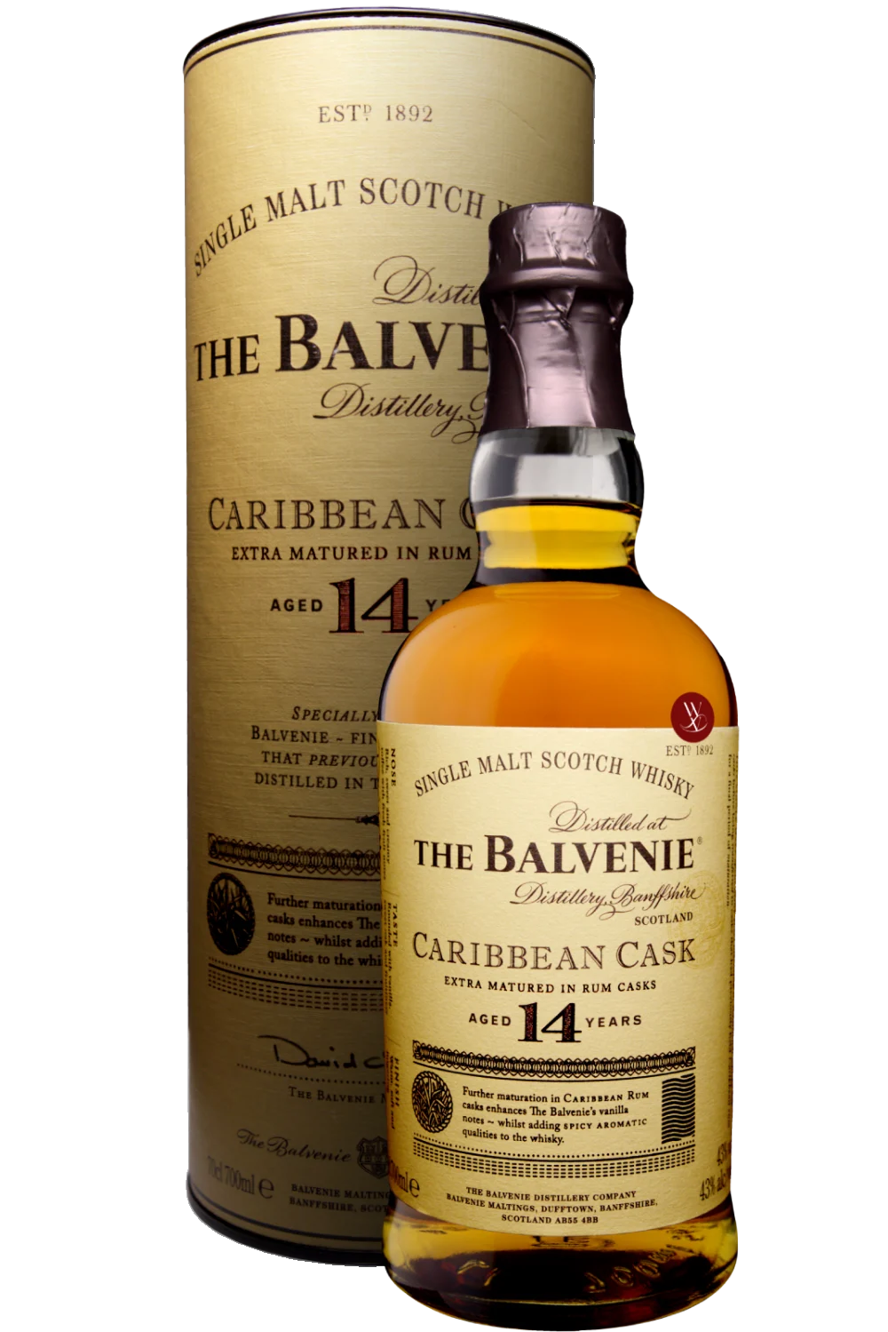 Whisky The Balvenie Caribbean Cask 14 Años