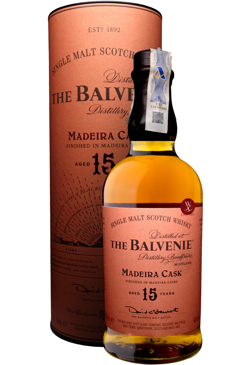 Whisky The Balvenie Madeira Cask 15 Anos NV - The Balvenie Distillery
