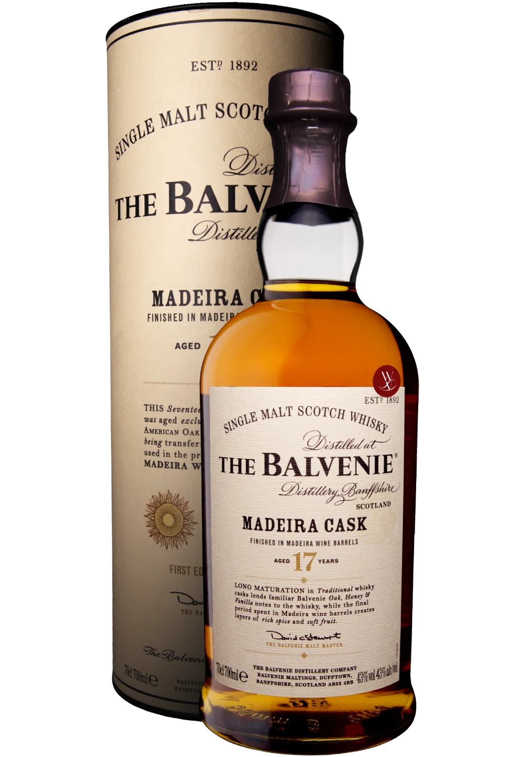Whisky The Balvenie Madeira Cask 17 Años