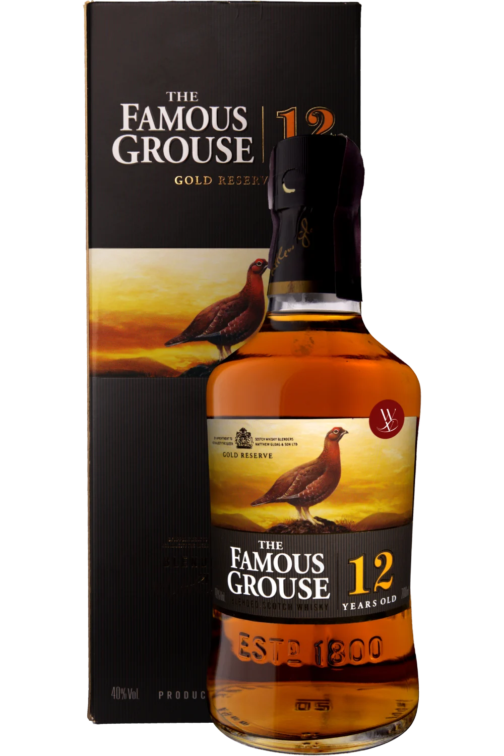 Whisky The Famous Grouse Gold Reserva 12 Años