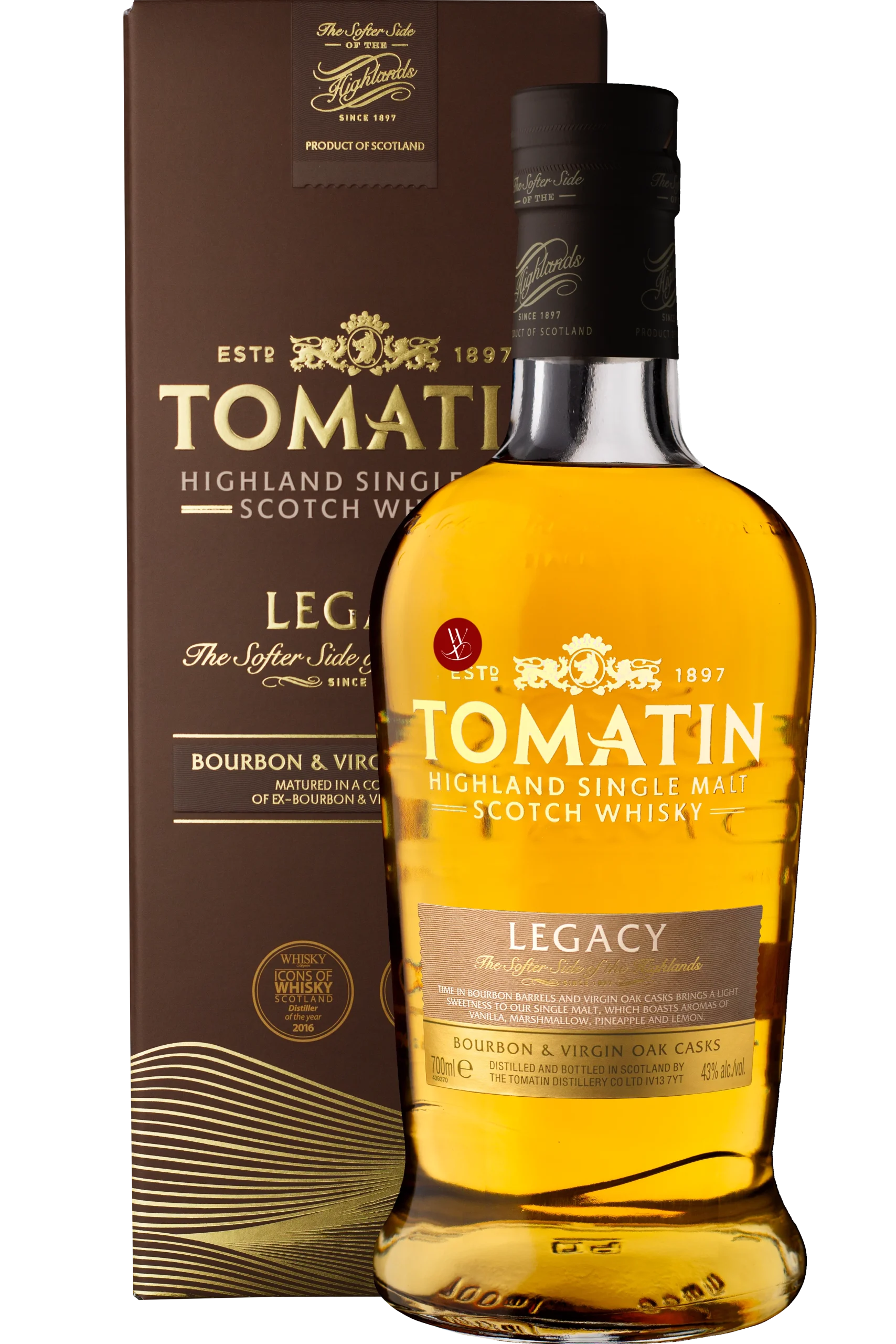 Whisky Tomatin El Legado - The Tomatin Distillery Company Ltd.